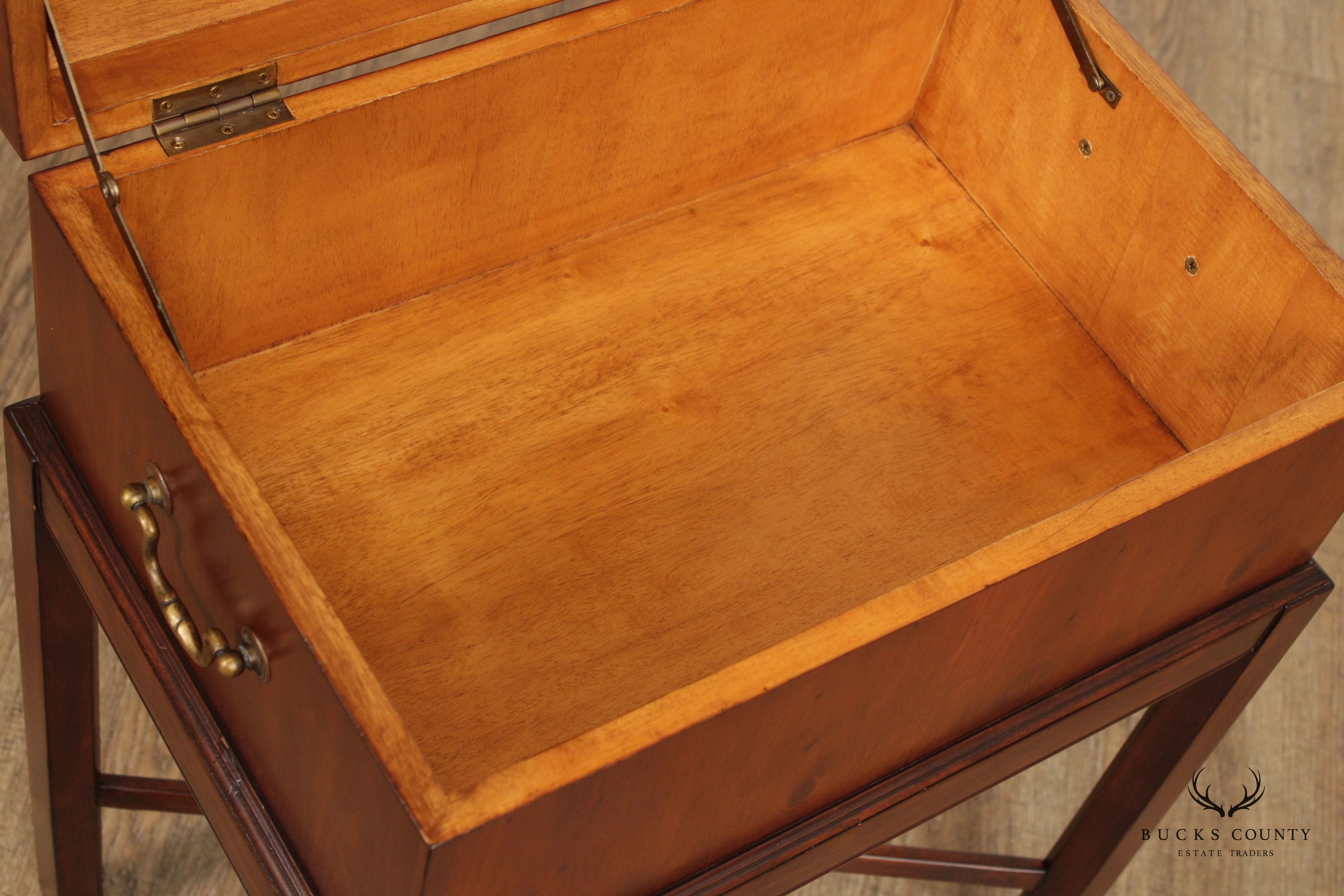 Ethan Allen Chippendale Style Box on Stand