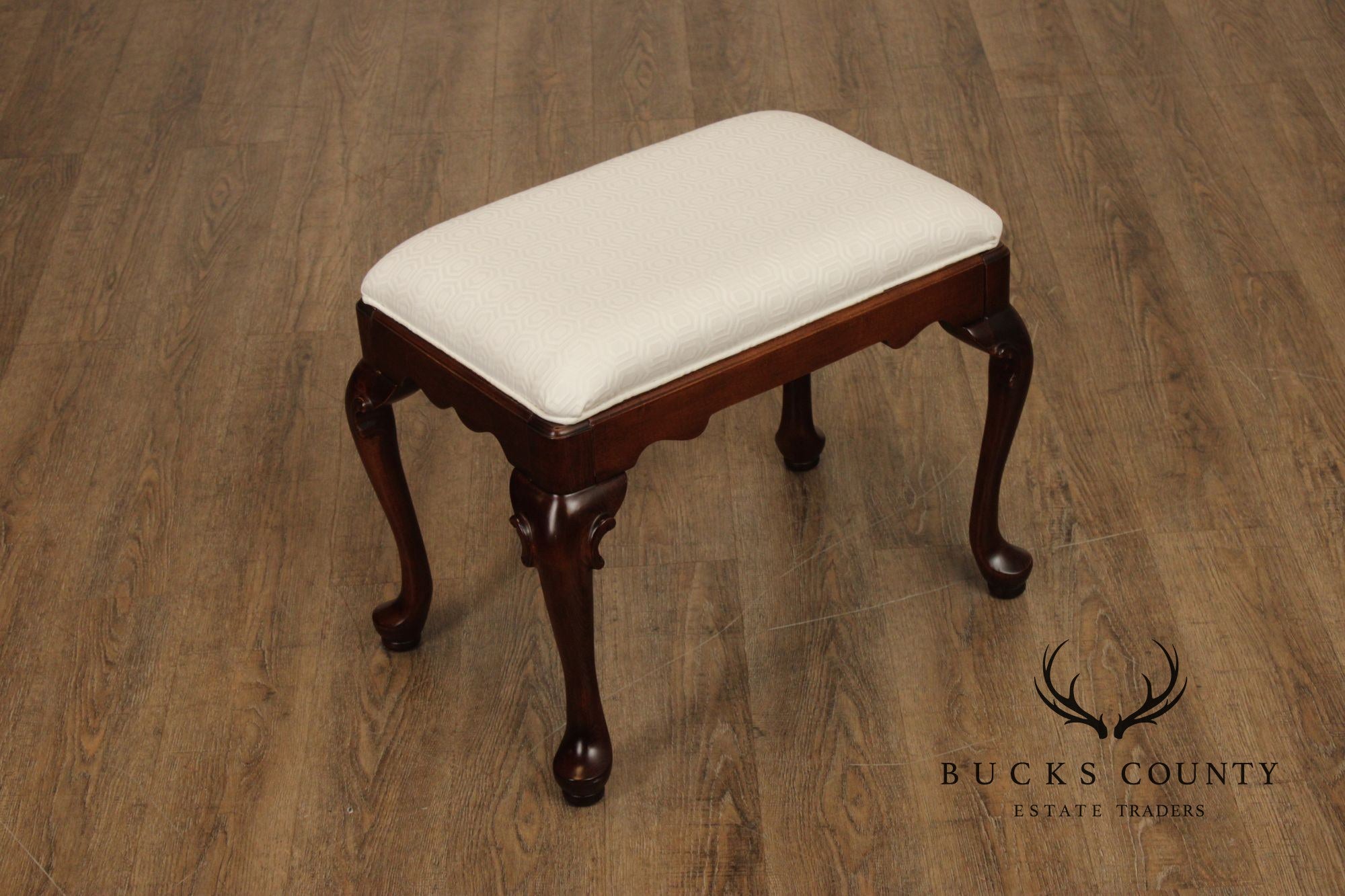 Ethan Allen 'Georgian Court' Pair of Cherry Benches