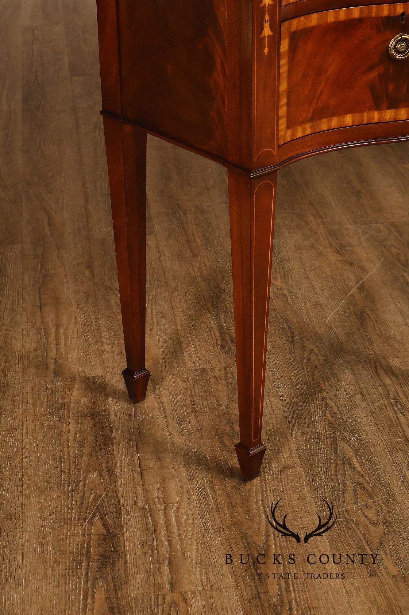 Karges Federal Style Inlaid Mahogany Sideboard