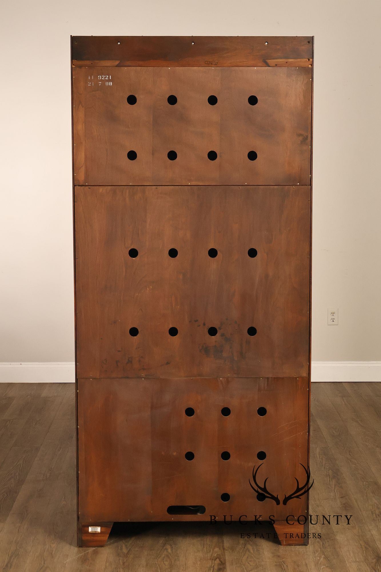 Ethan Allen Georgian Court Collection Traditional Entertainment Armoire Cabinet