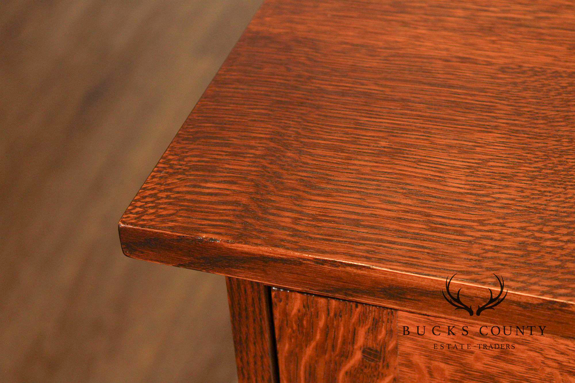 Stickley Mission Collection Oak Single Door Media Cabinet