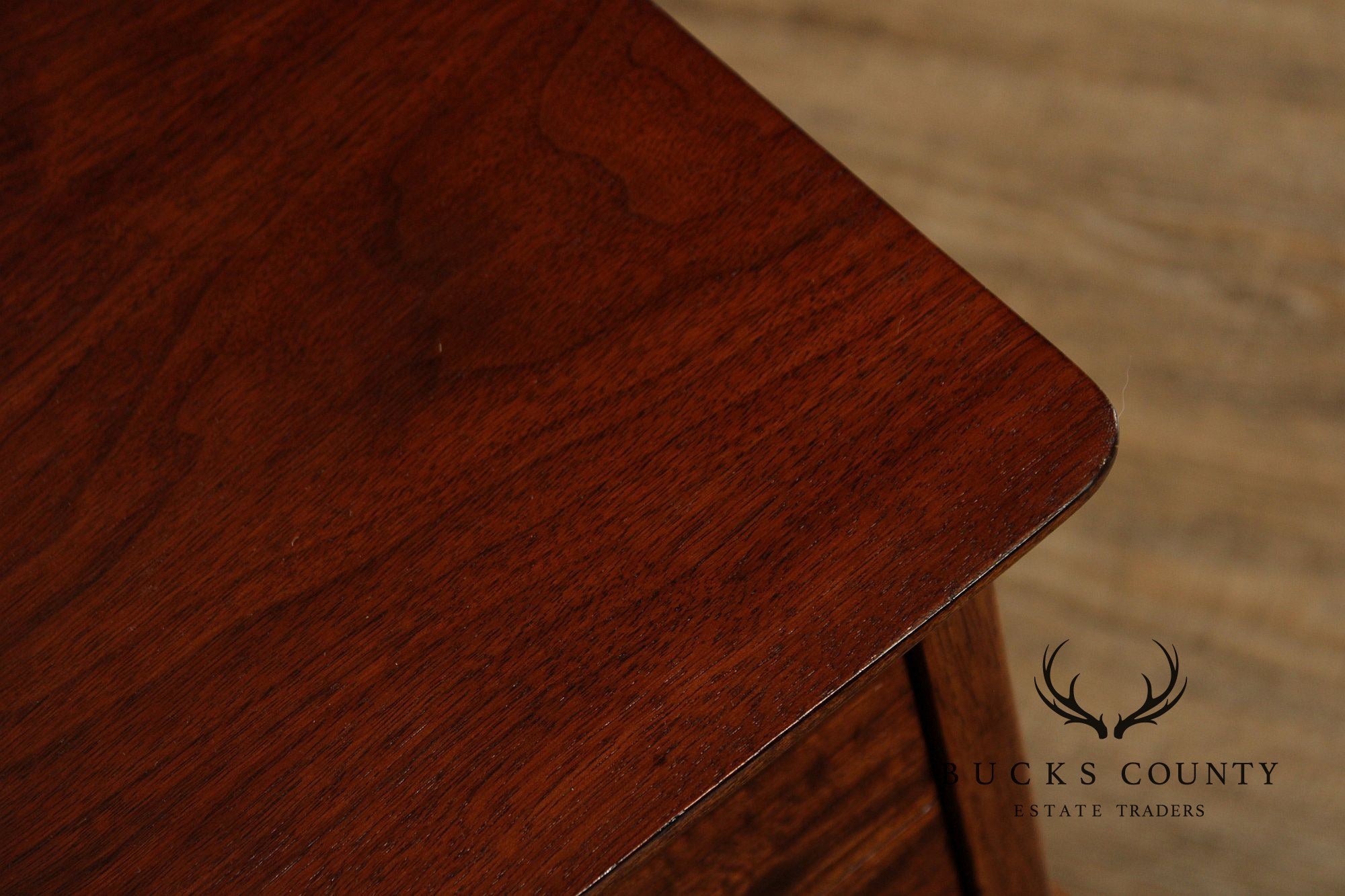 Lane Mid Century Modern Tile Top Walnut Coffee Table