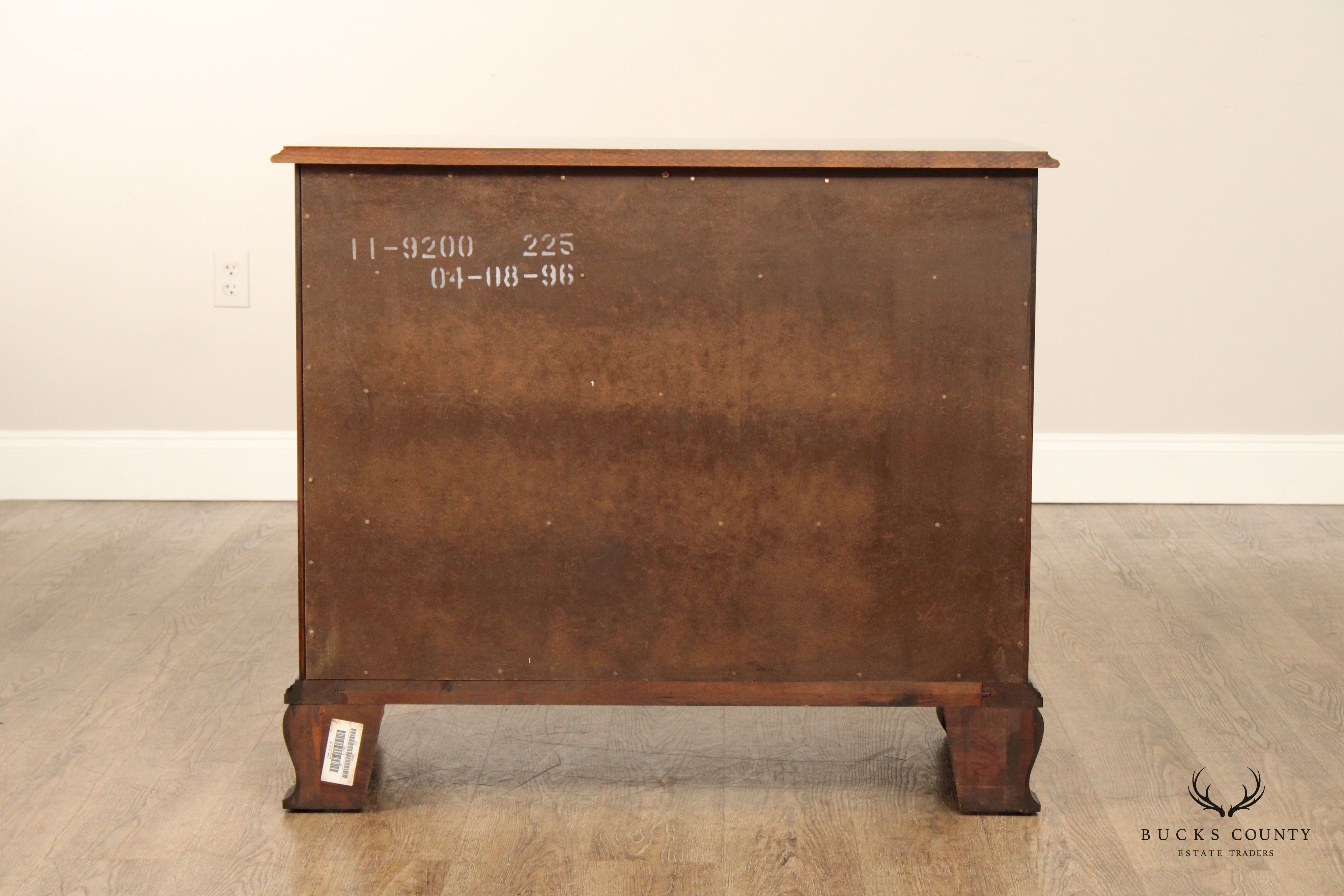 Ethan Allen 'Georgian Court' Cherry Blockfront Chest