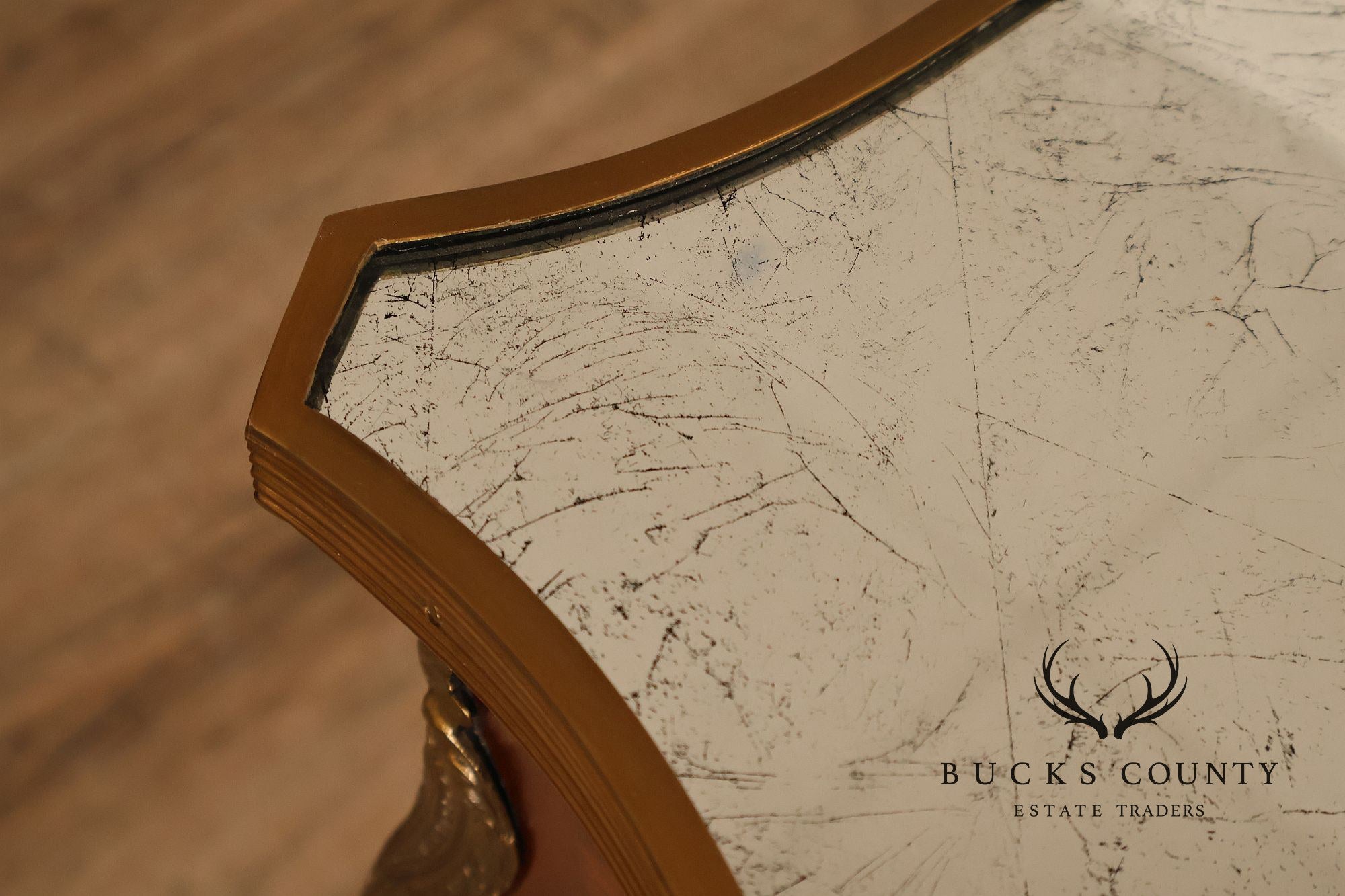 Theodore Alexander 18th Century Style Mahogany Lamp Table