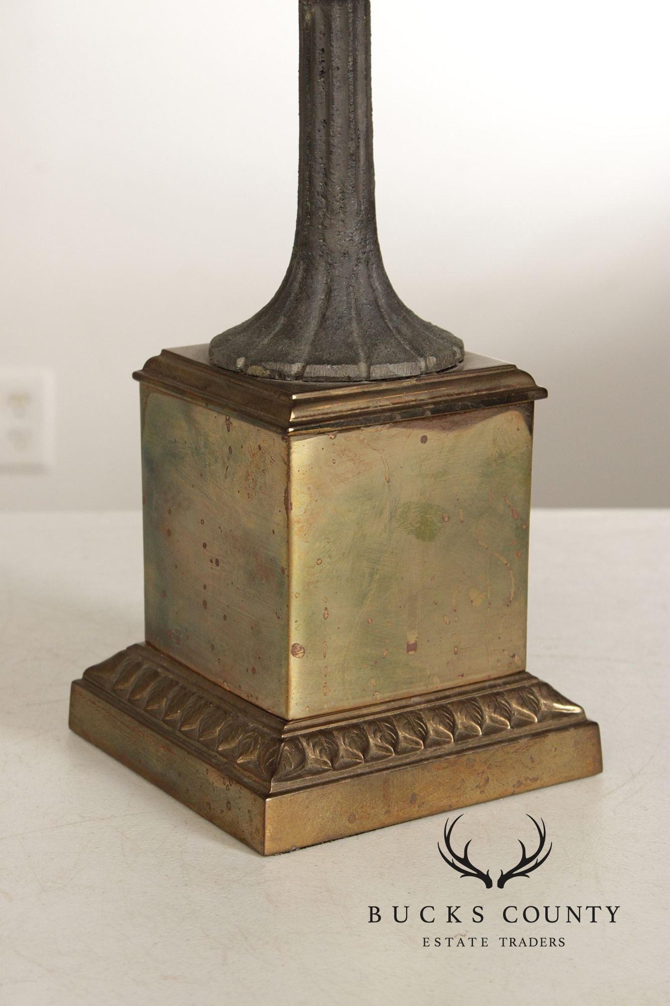 Chapman Vintage Fruit Basket Urn Form Table Lamp