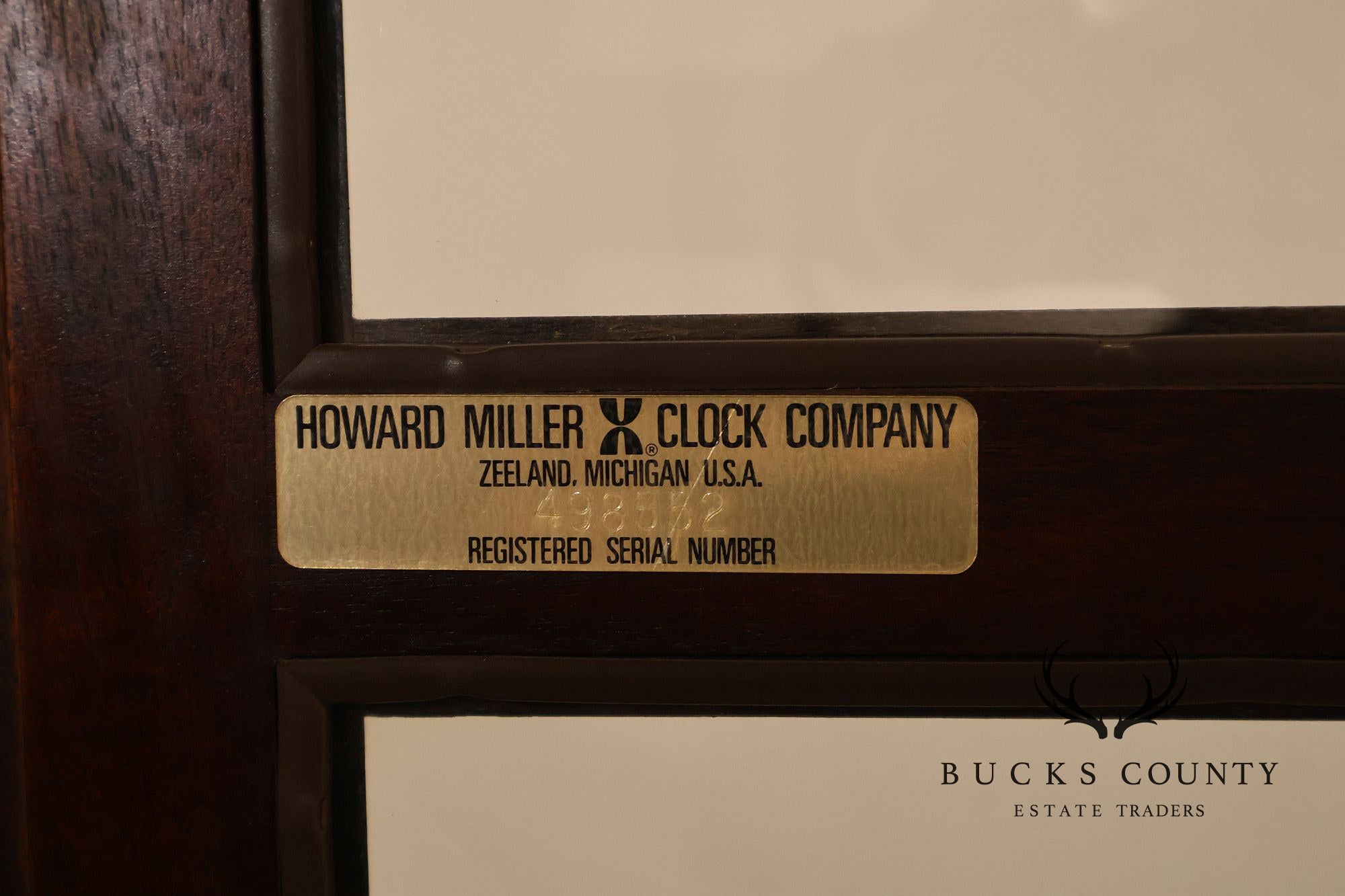 Howard Millar 3 Weight Pedalium Nautical Themed Grandfather Clock