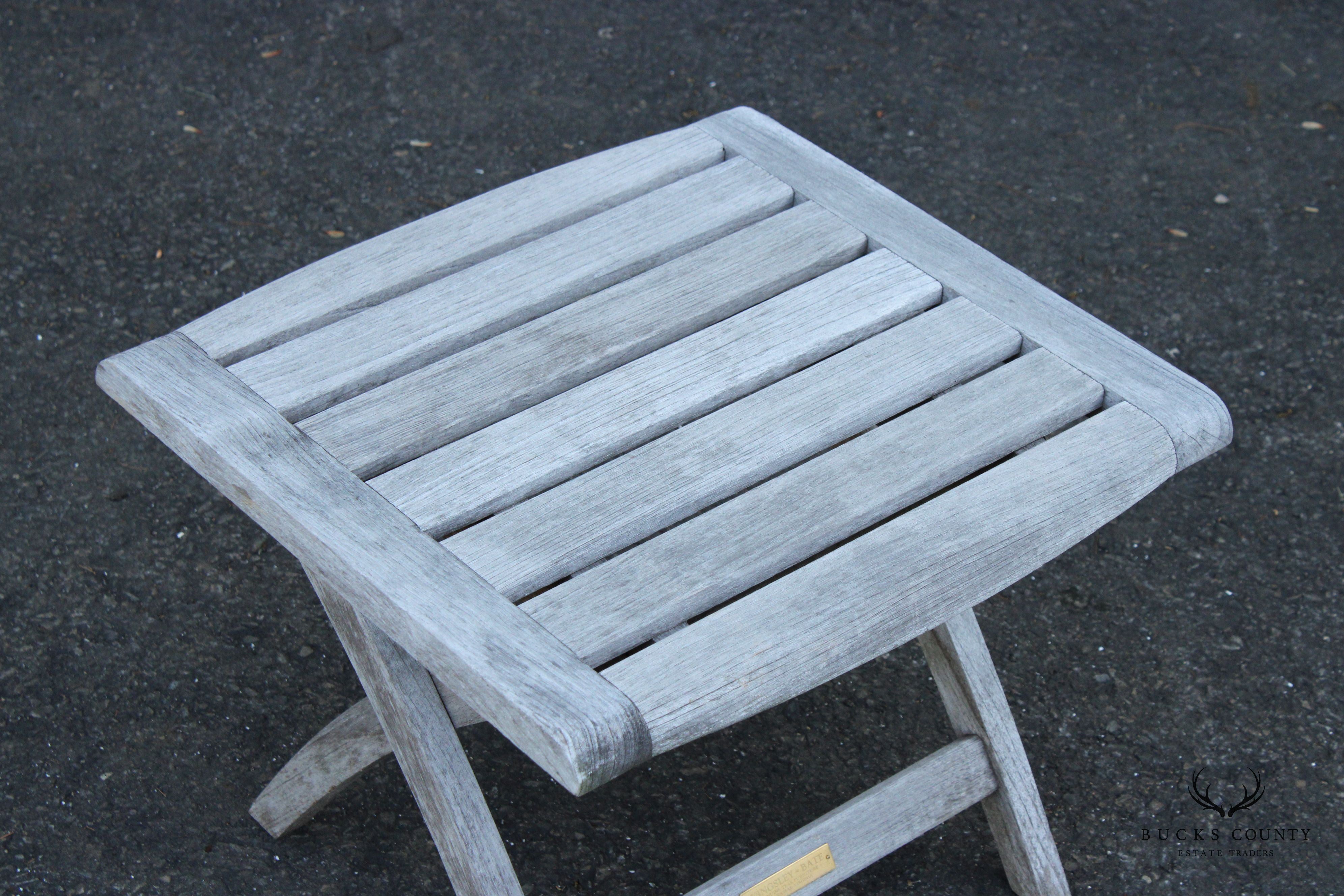 Kingsley-Bate Outdoor Patio 'St. Tropez' Teak Side Table