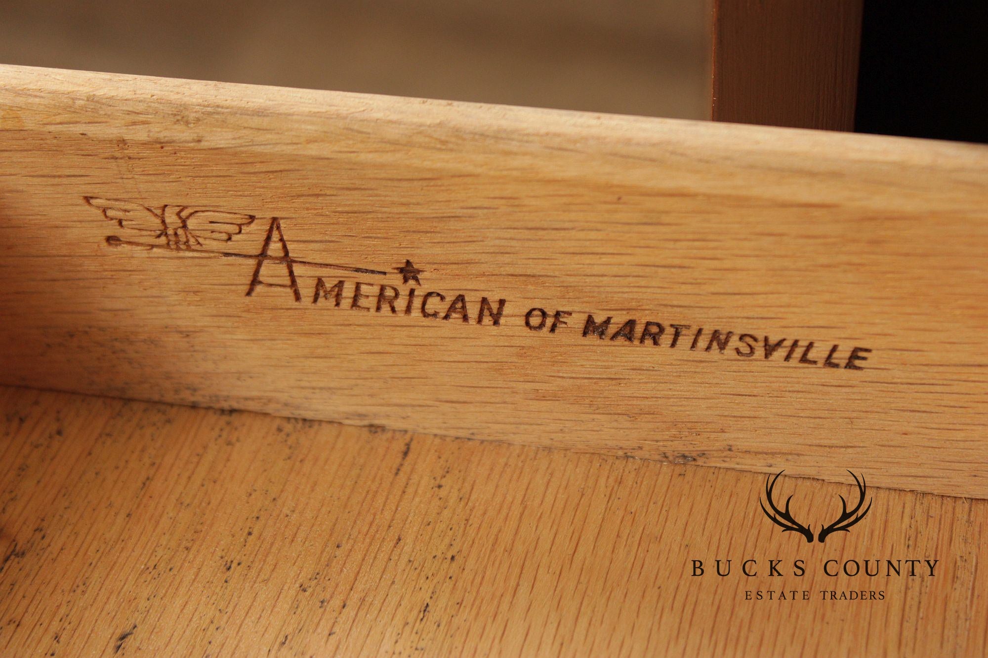 American Of Martinsville Mid Century Walnut And Rosewood Drop Leaf Bar Cart