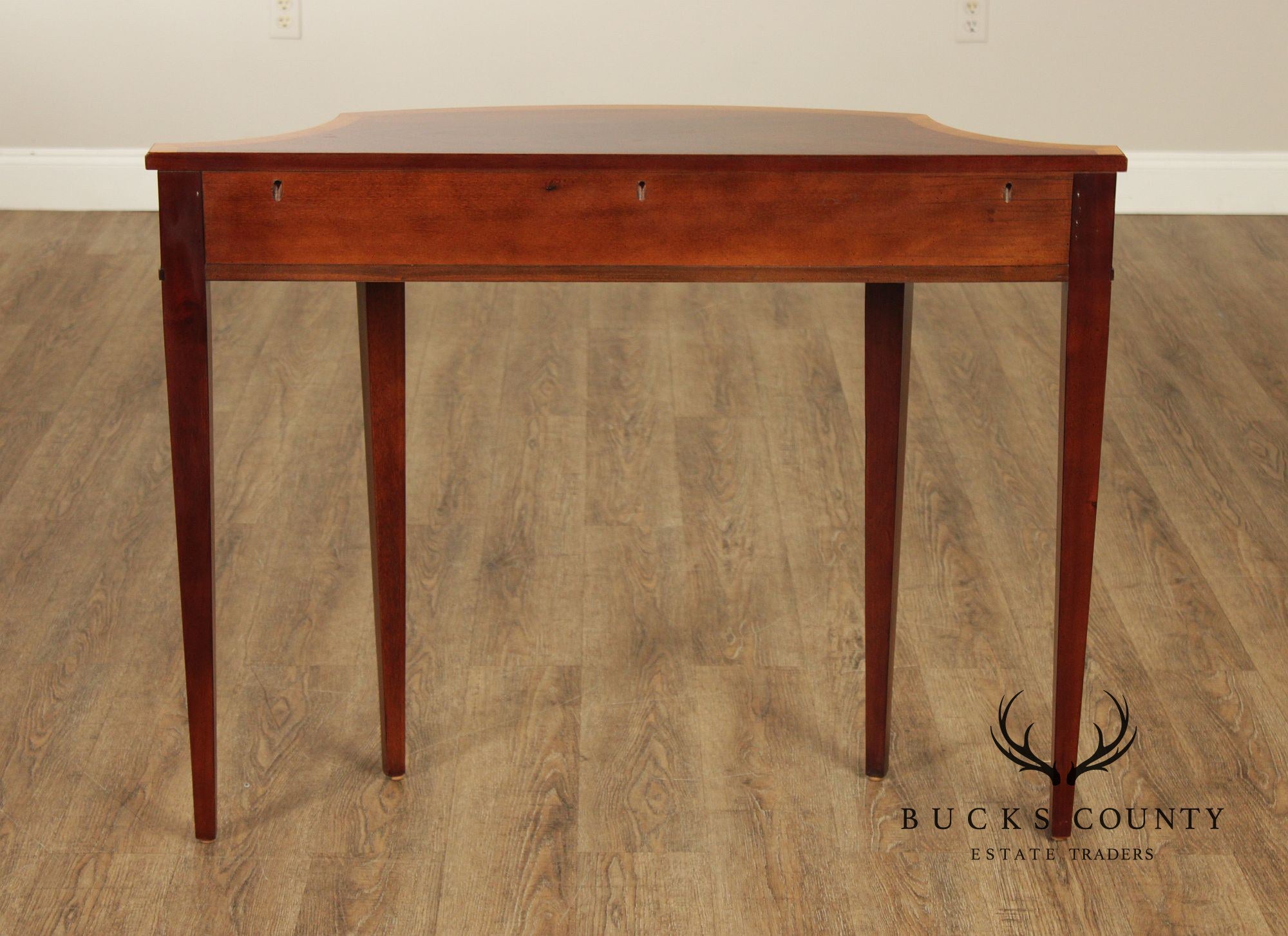Thomasville The Mahogany Collection Hepplewhite Style Inlaid Console Table