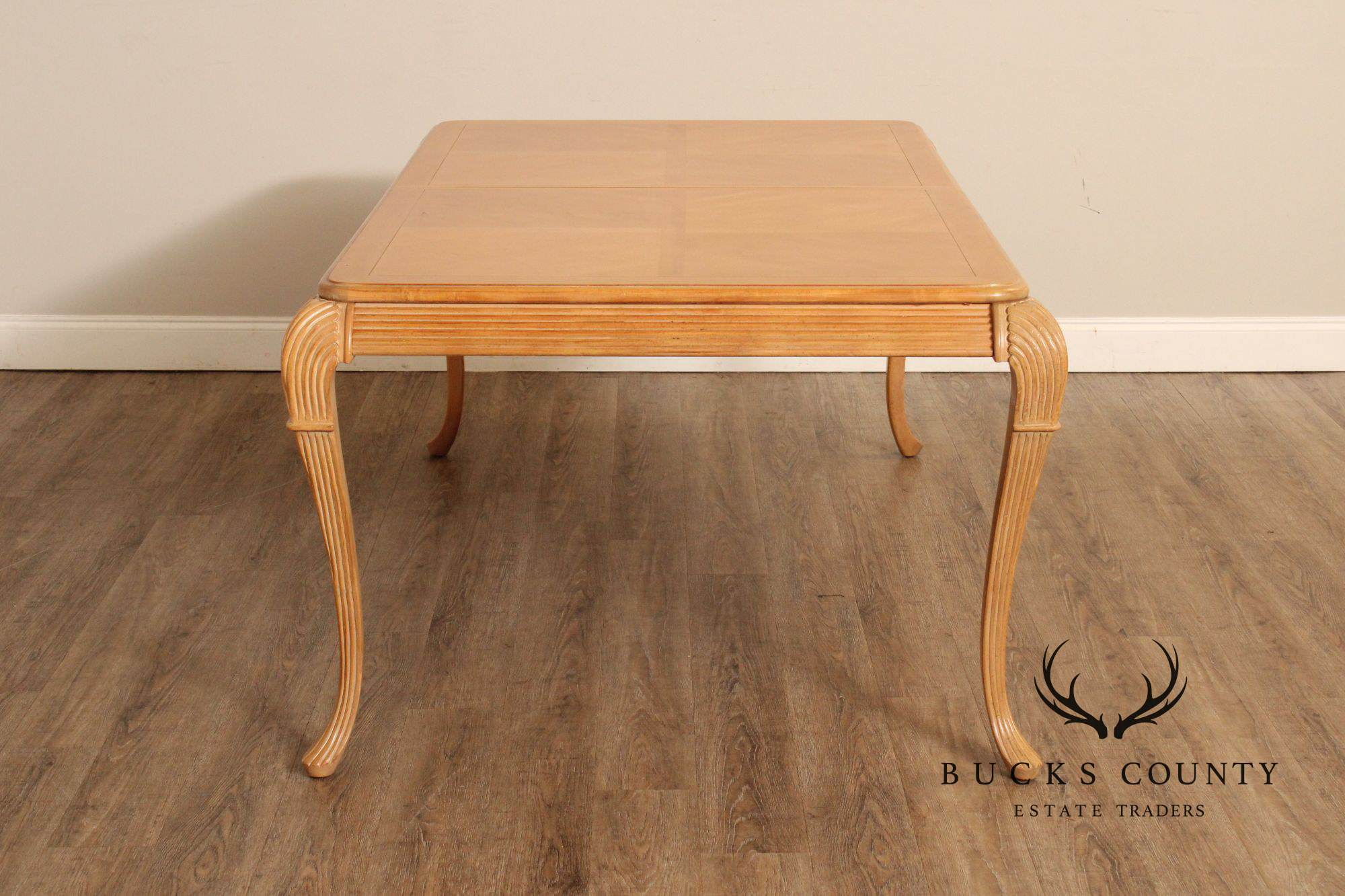 Bernhardt French Art Deco Style Expandable Dining Table
