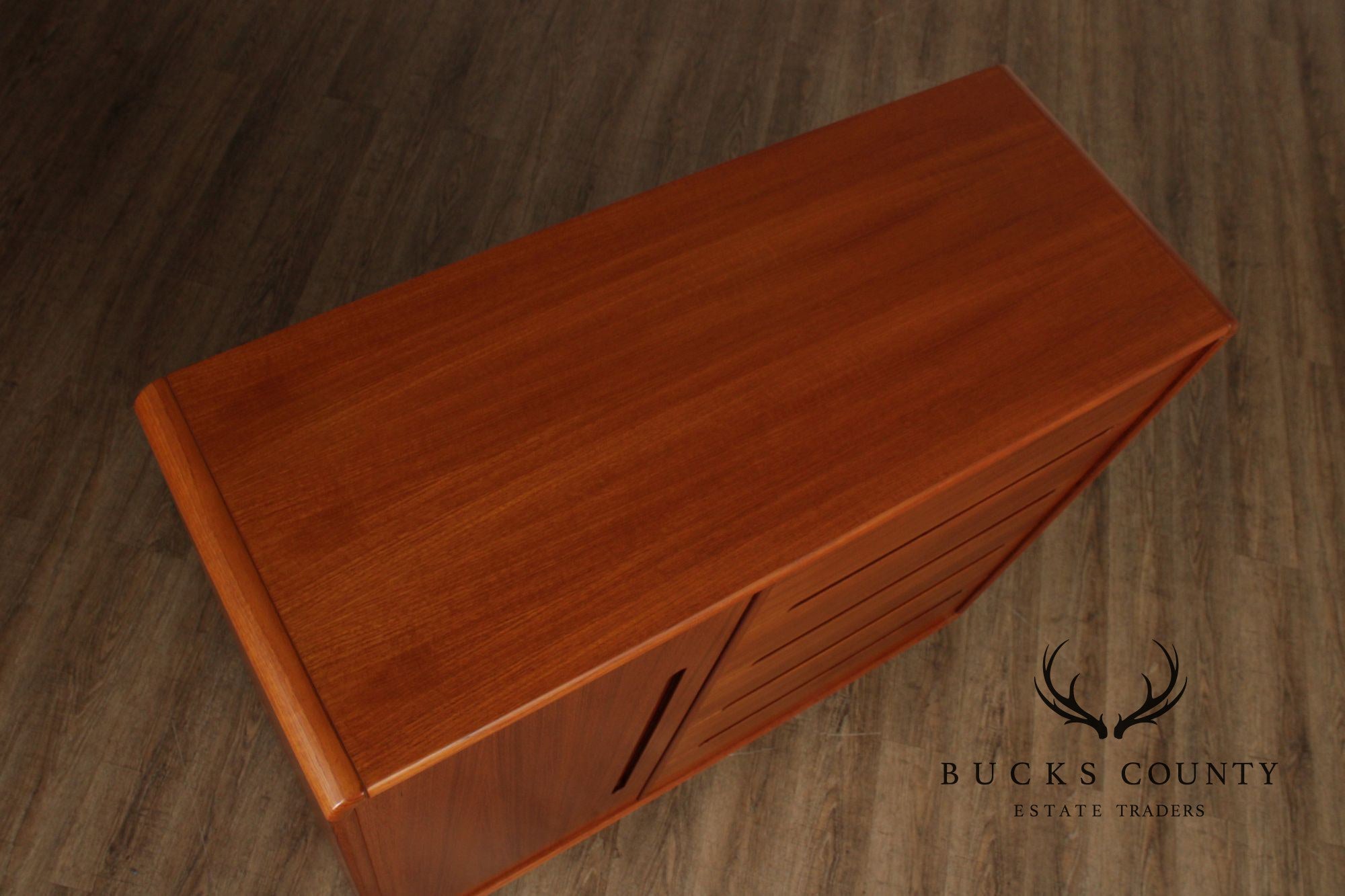 Sun Cabinet Co. Danish Modern Style Teak Chifferobe