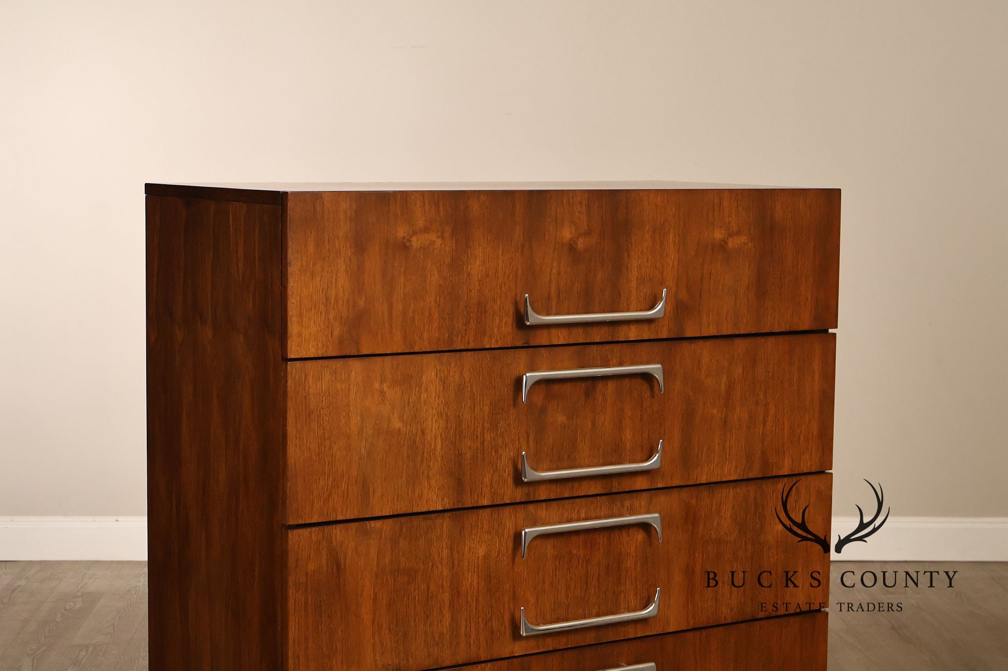 Adrian Pearsall For Craft Associates Mid Century Modern Walnut High Chest