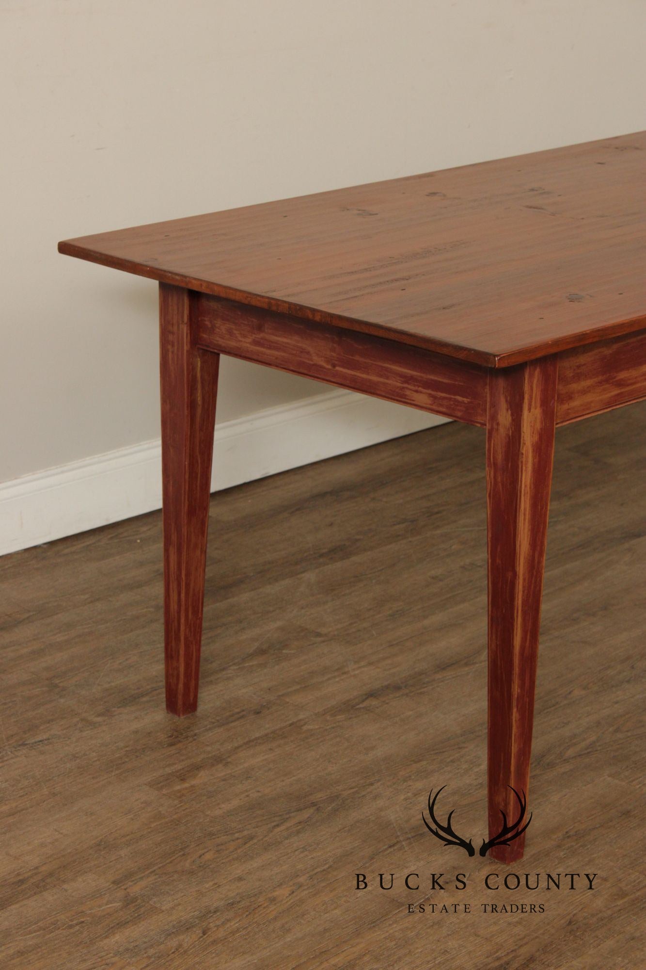 Farmhouse Painted Pine Dining Table