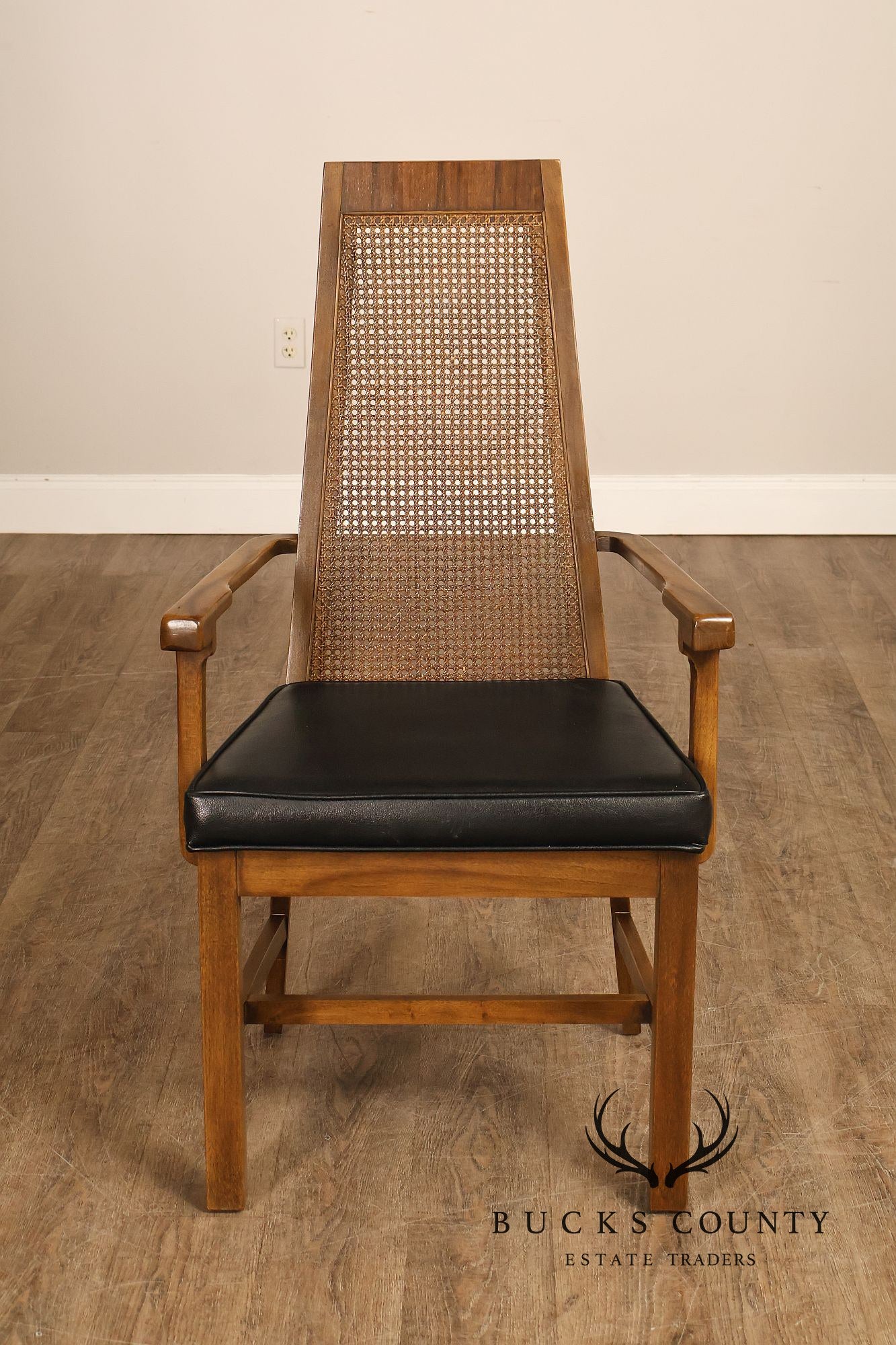 Young Manufacturing Mid Century Modern Set of Six Dining Chairs