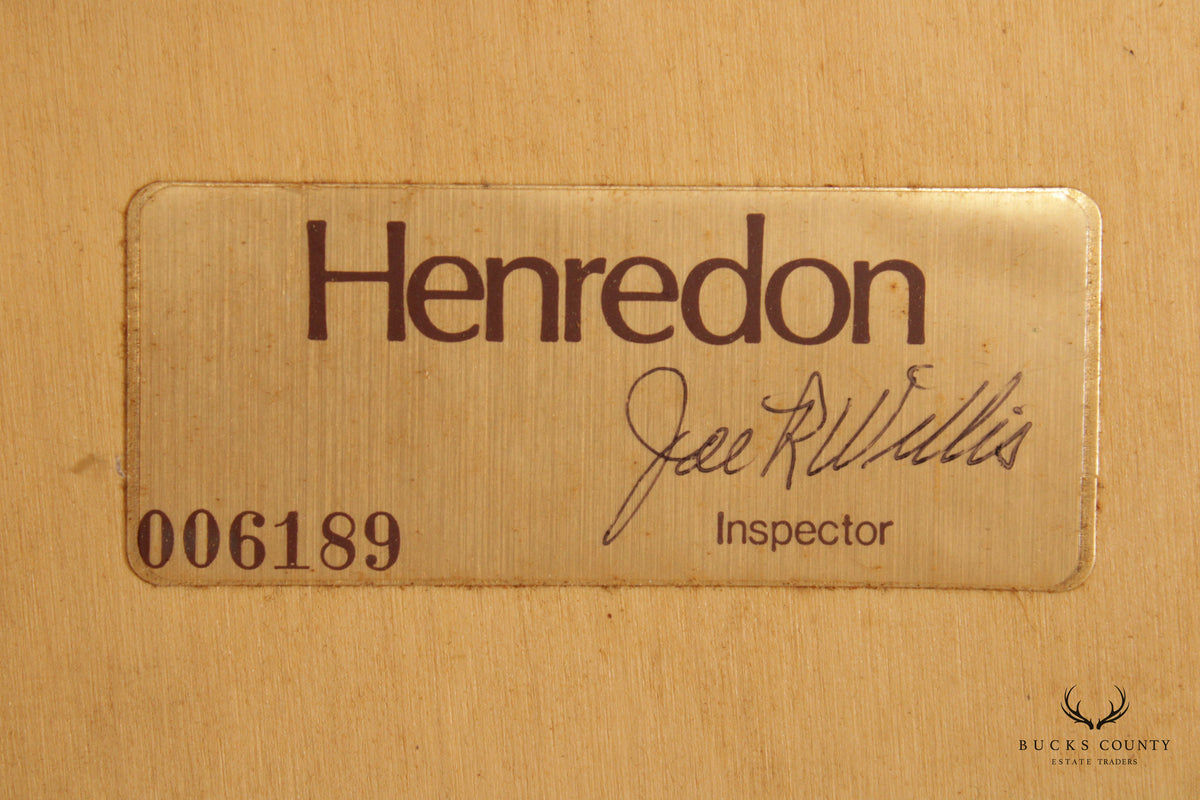 Henredon Scene Two Pair Inlaid Beveled Wall Mirrors