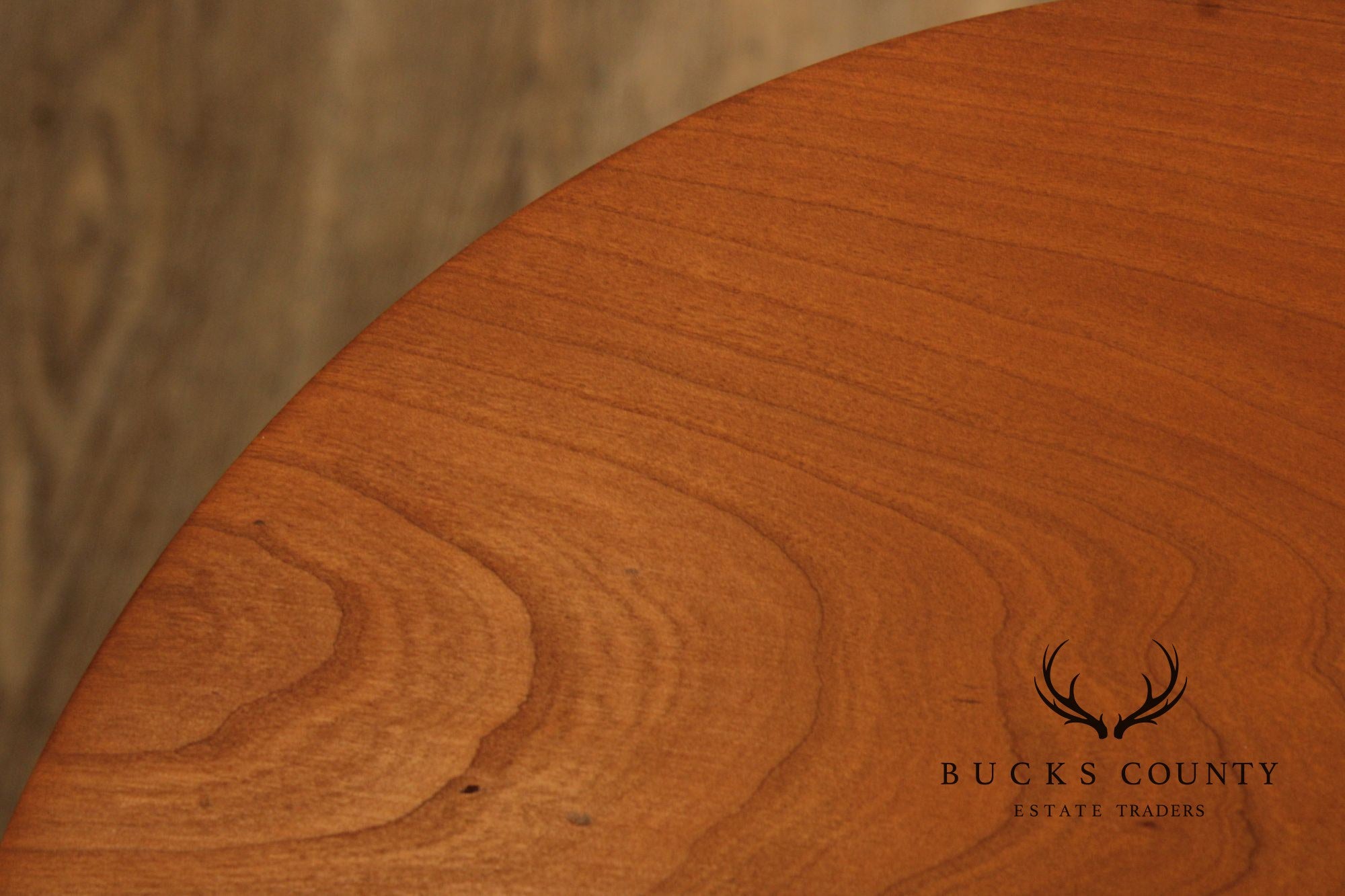 Skaker Style Round Cherry Side Table