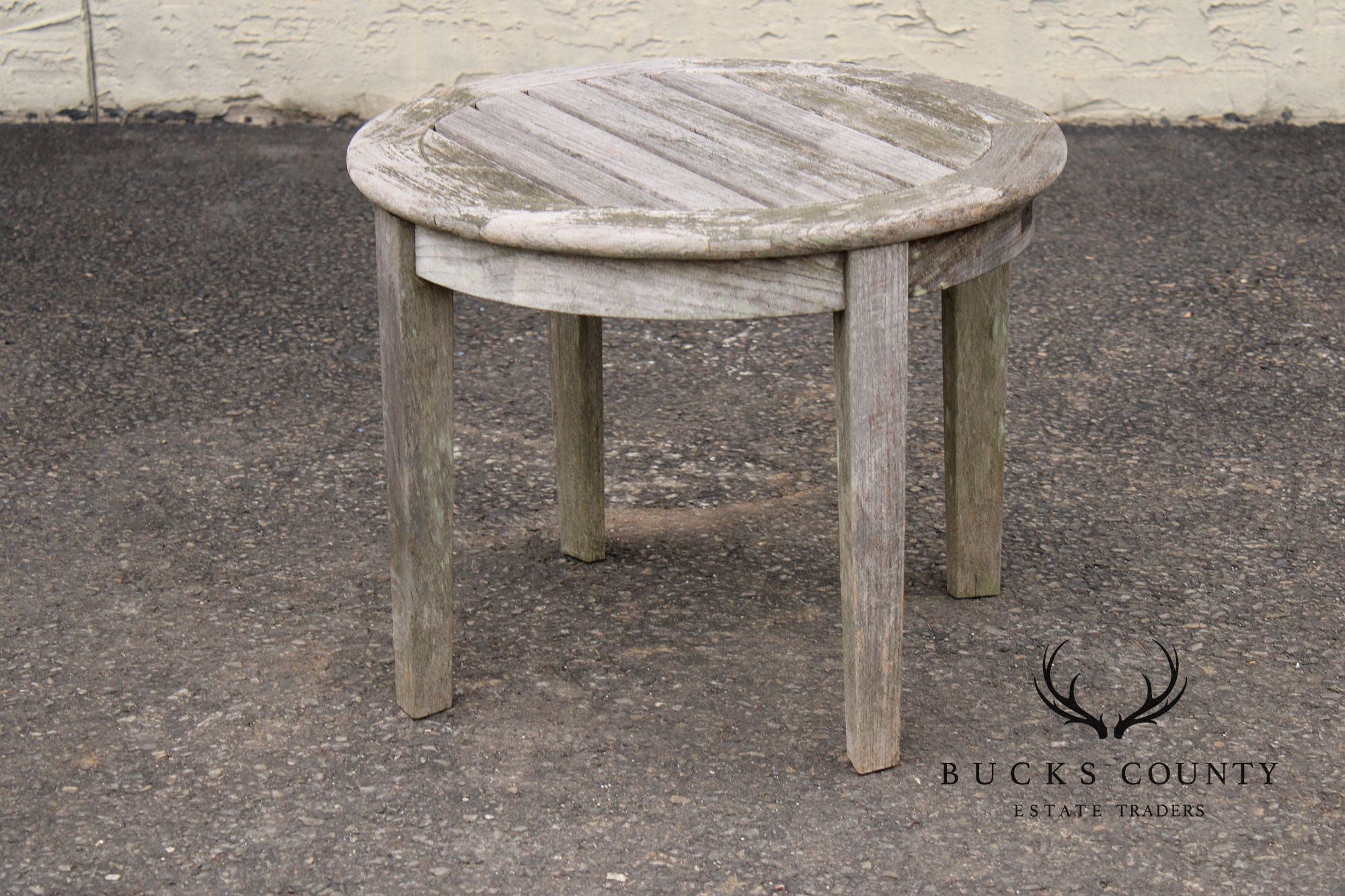 Gloster Outdoor Teak Round Side Table