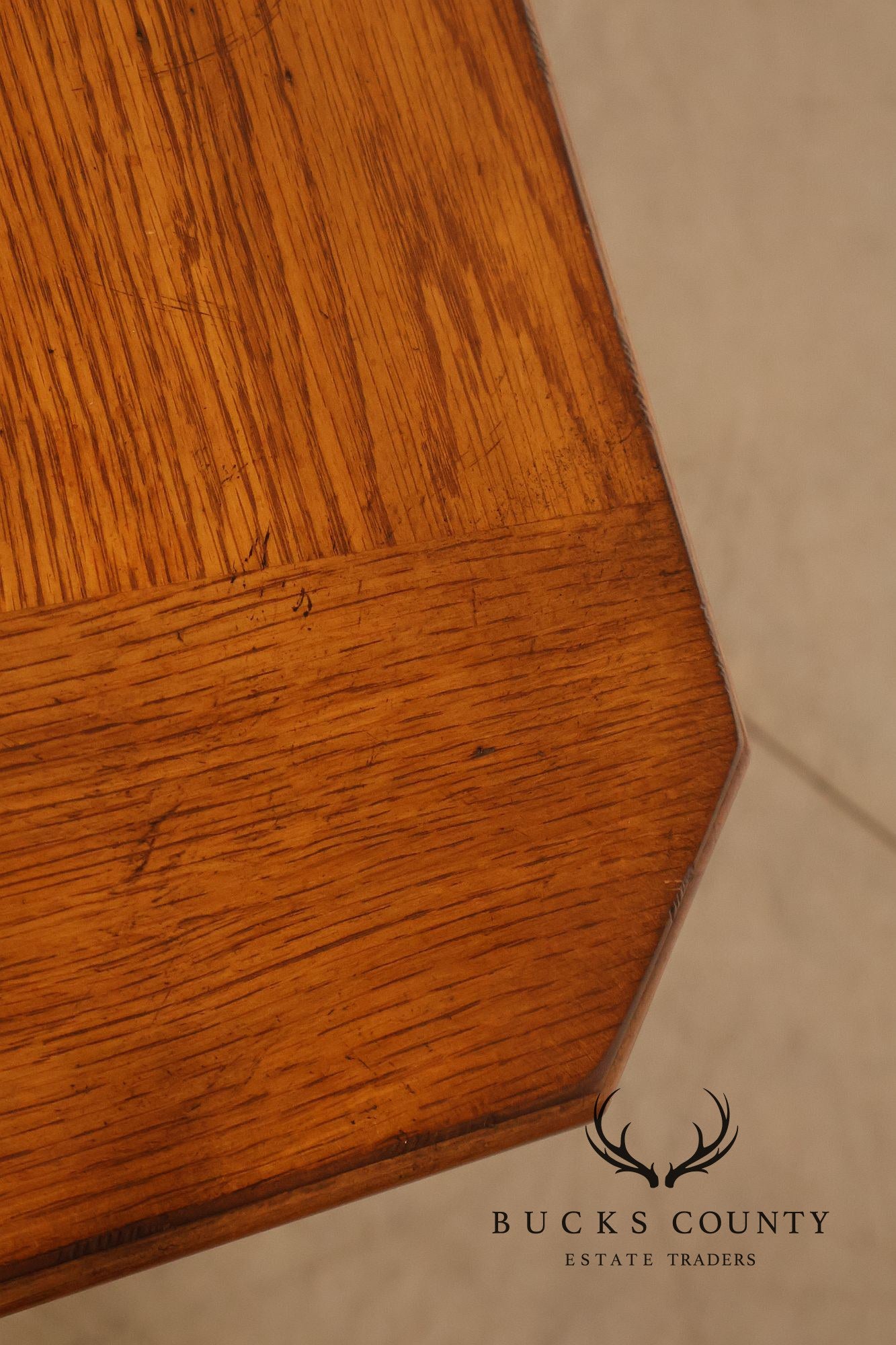 Thomasville Oak Expandable Dining Table