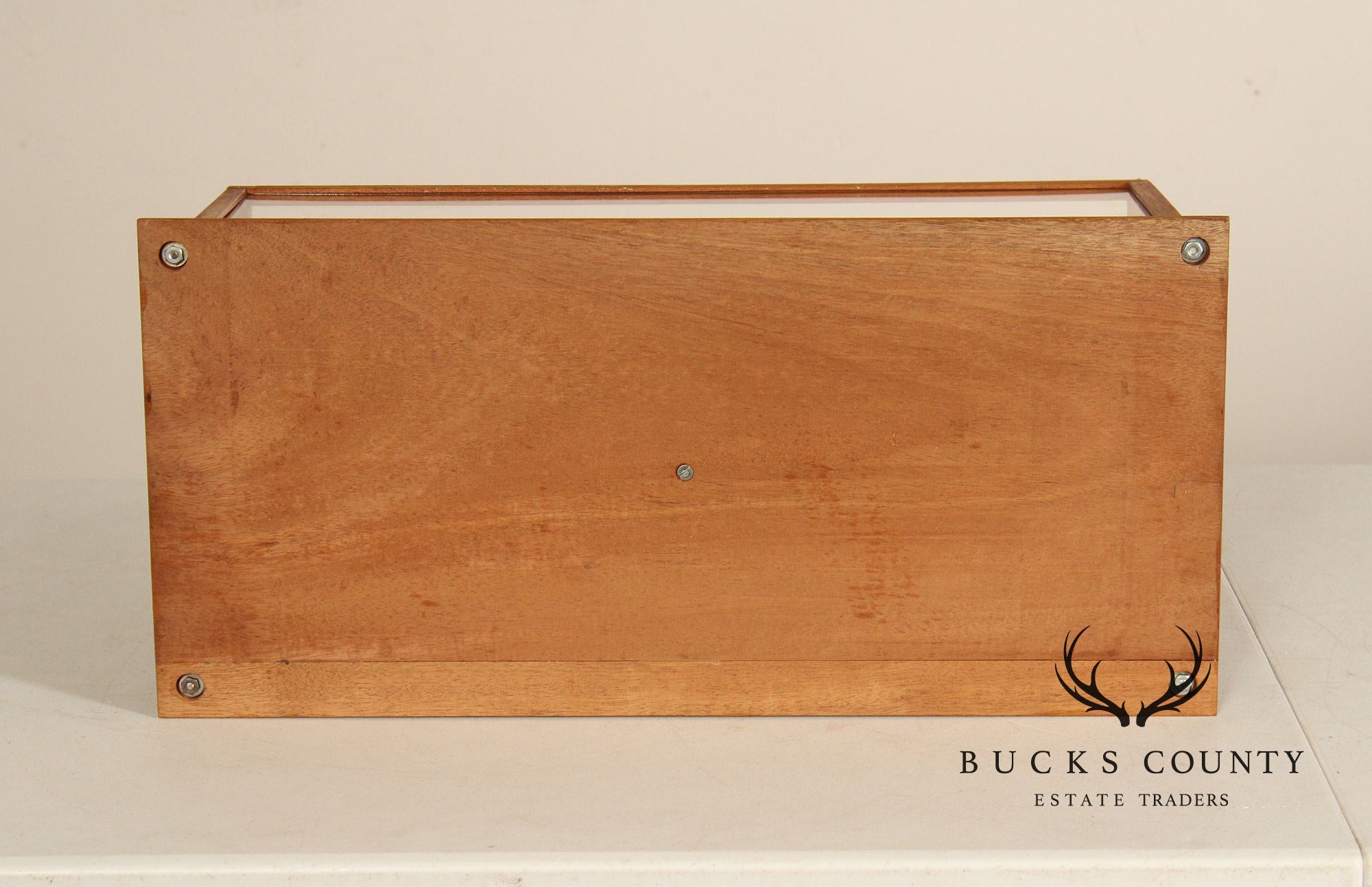 Carved Wood 1930 Duesenberg Model J in Display Case