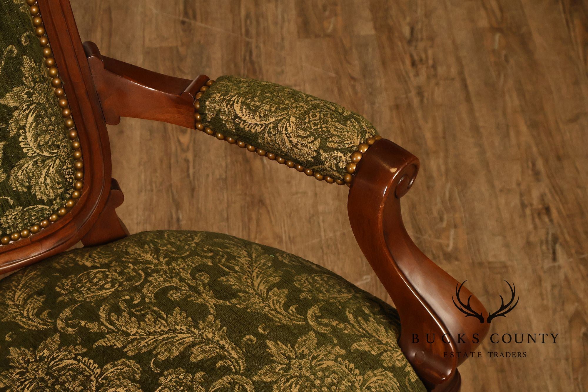 Henredon English Regency Style Set of Eight Mahogany Dining Chairs