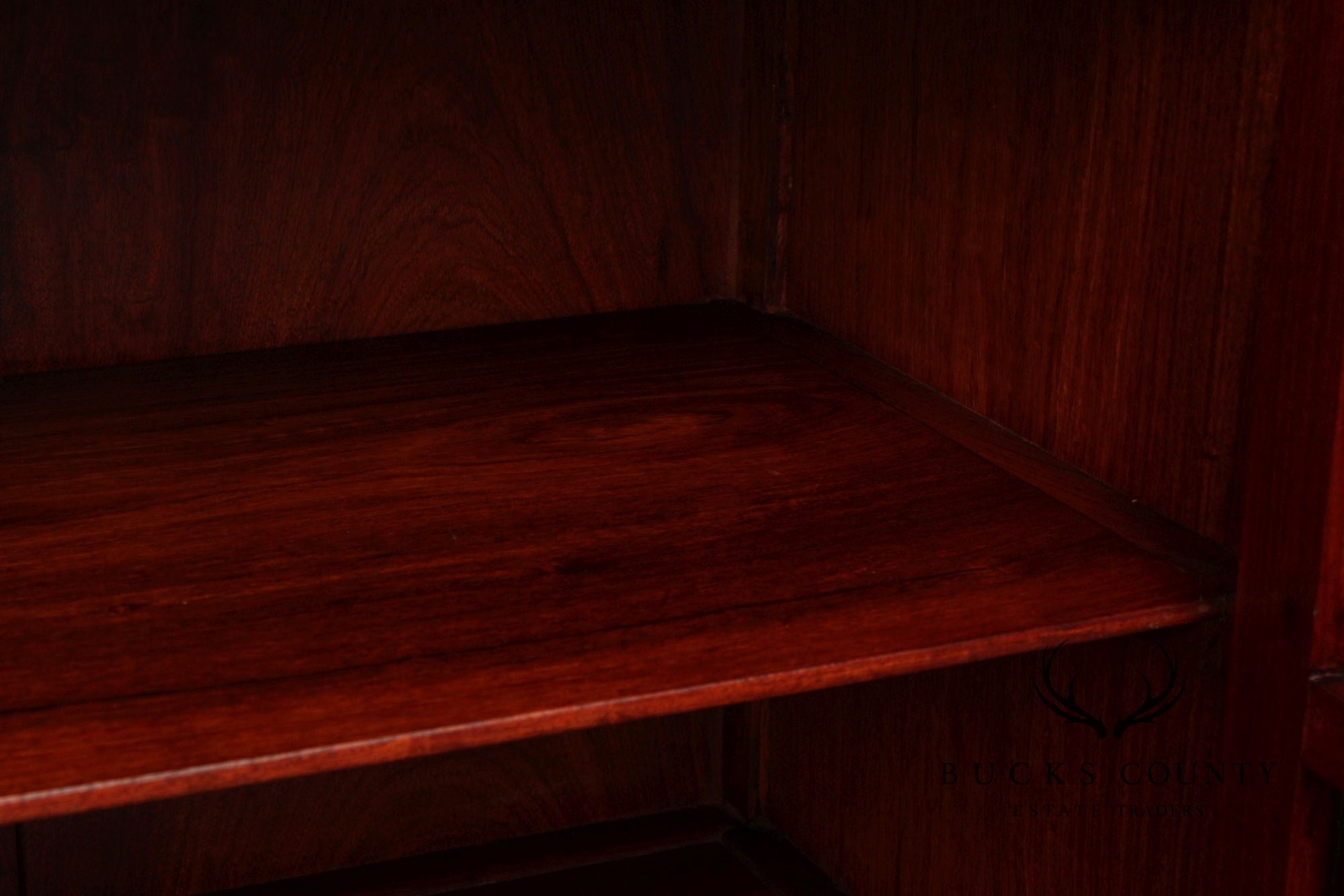 George Zee Chinoiserie Teak Sideboard
