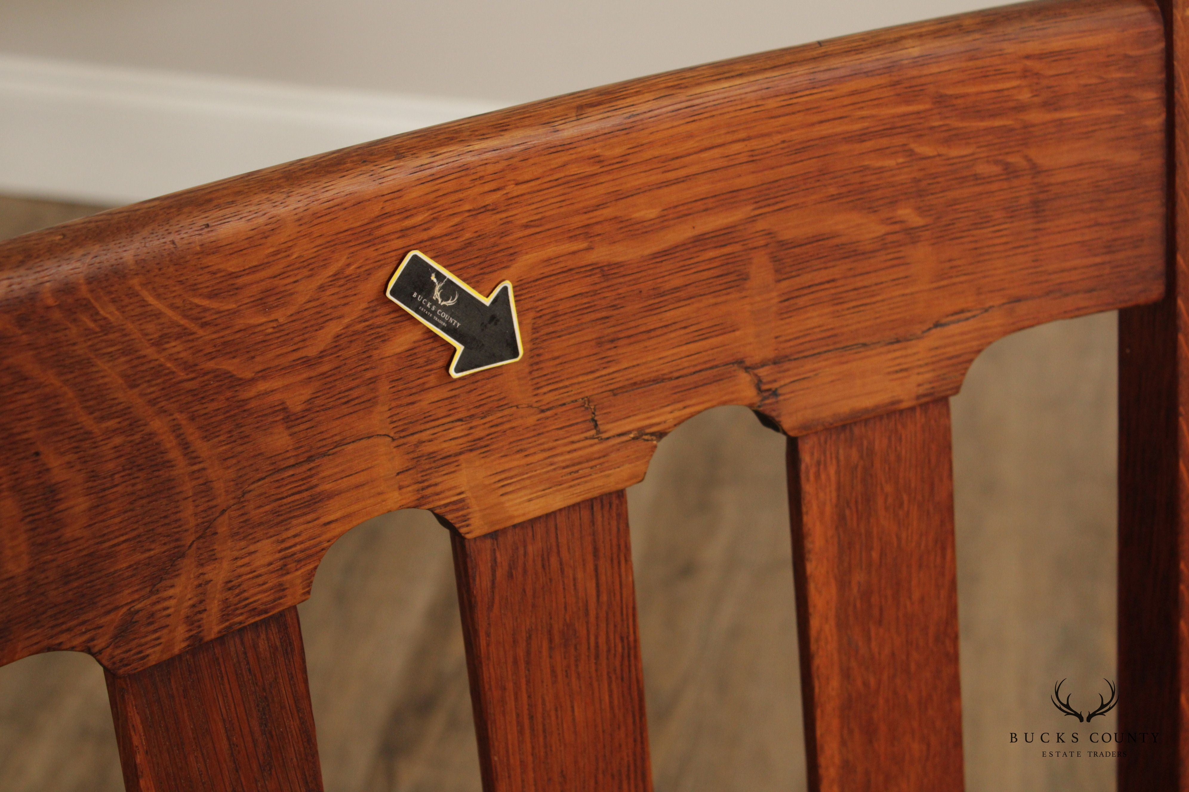 Antique Mission Oak Rocking Chair