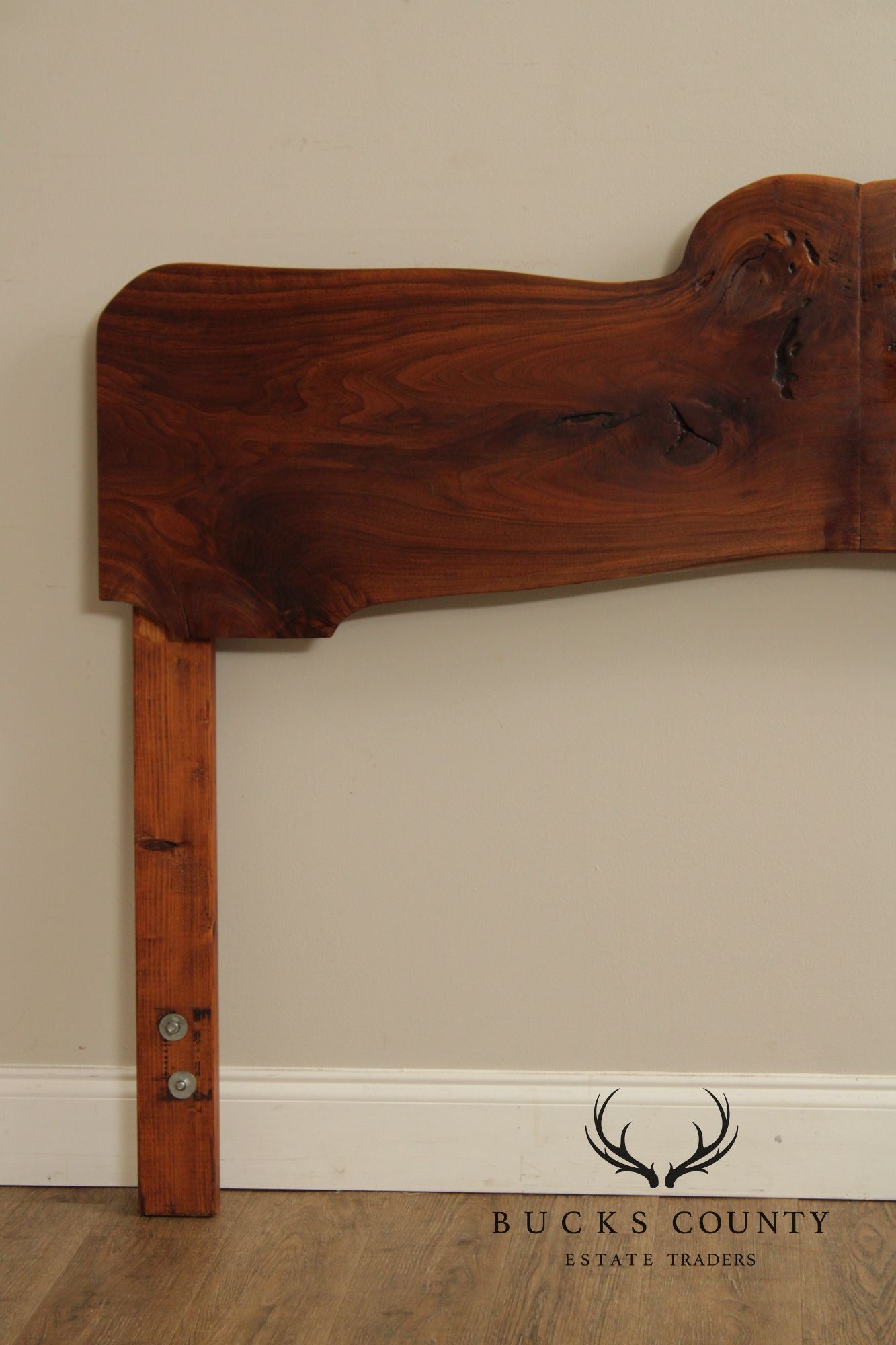 Studio Figured Walnut Queen Size Headboard