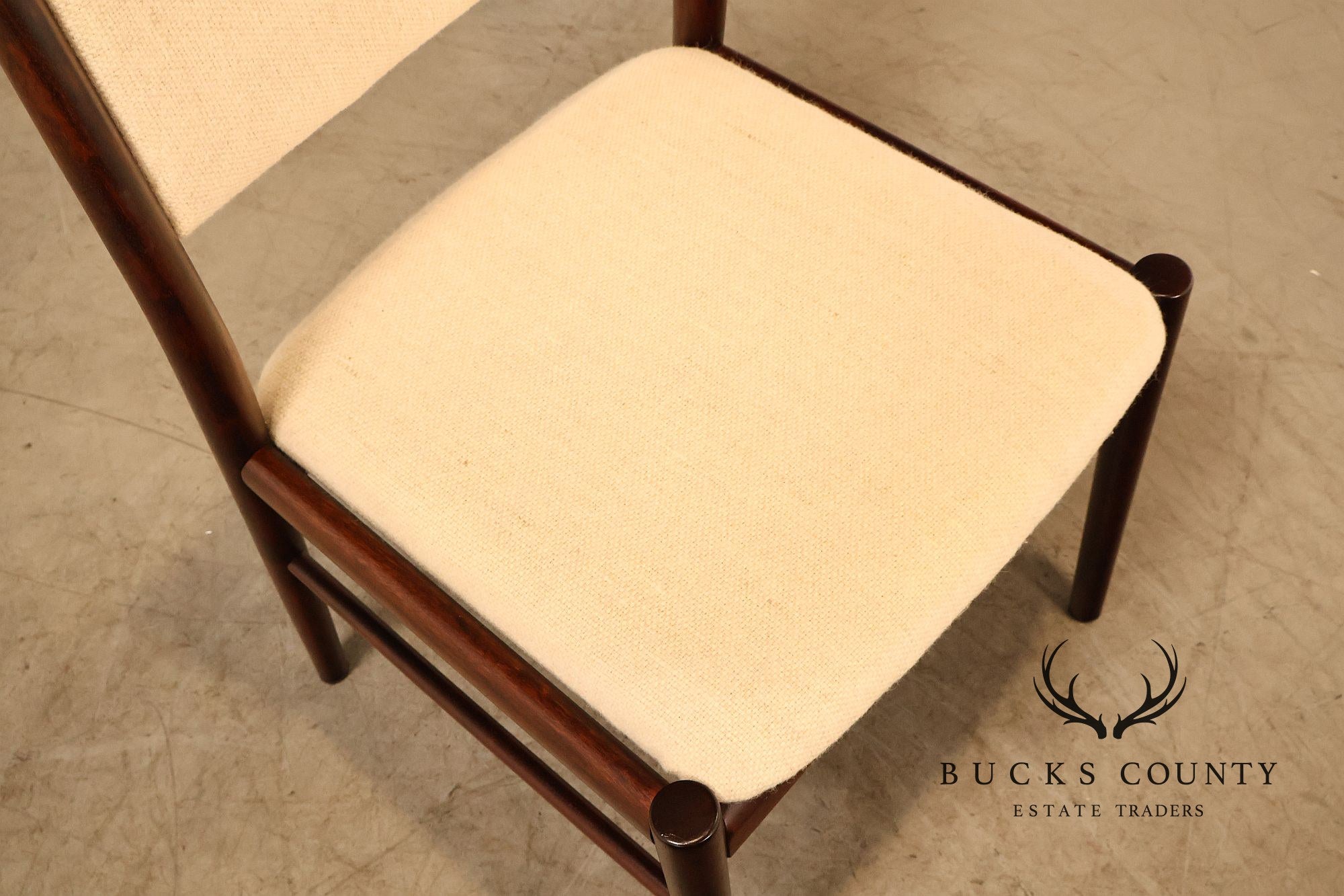 Skovby Mobelfabrik Danish Modern Set of Six Rosewood Dining Chairs
