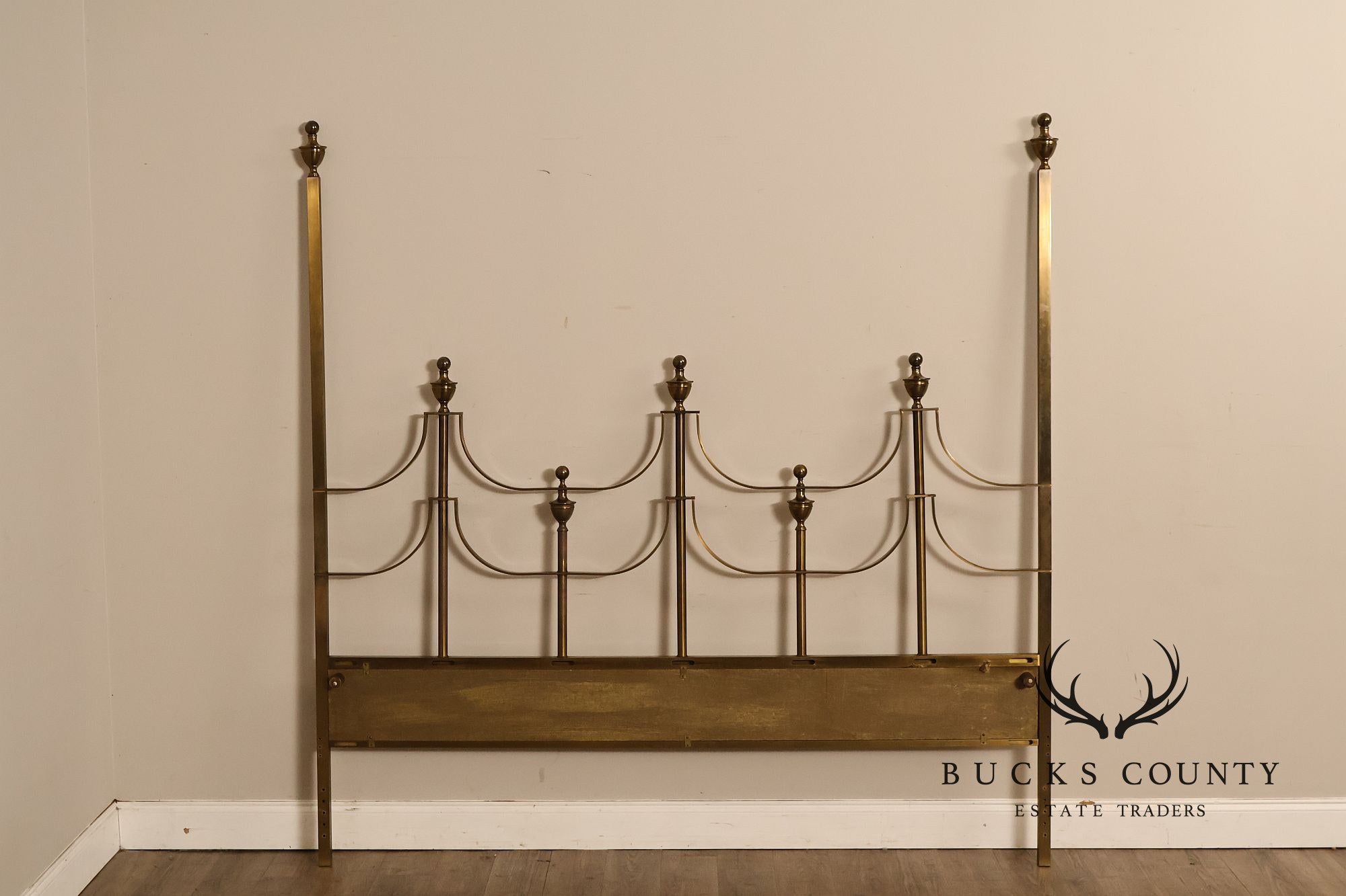 Mastercraft Vintage Brass King Headboard