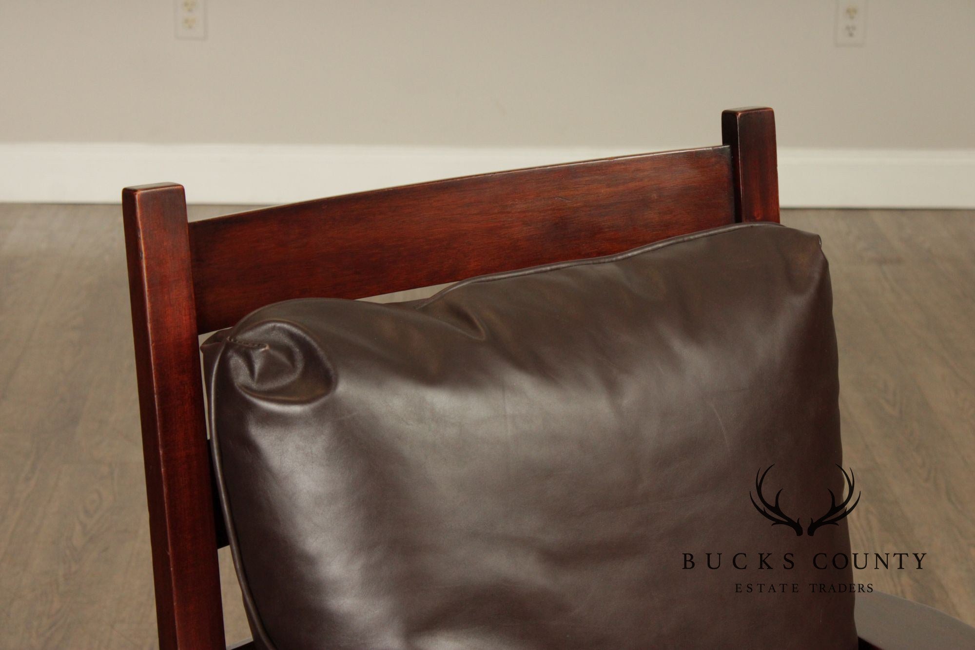 Gustav Stickley Antique Mission Mahogany Armchair