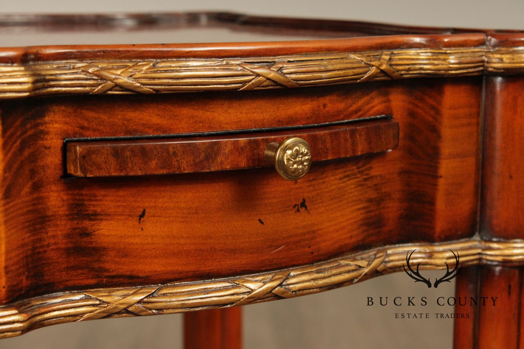 Maitland Smith Georgian Style Side Table