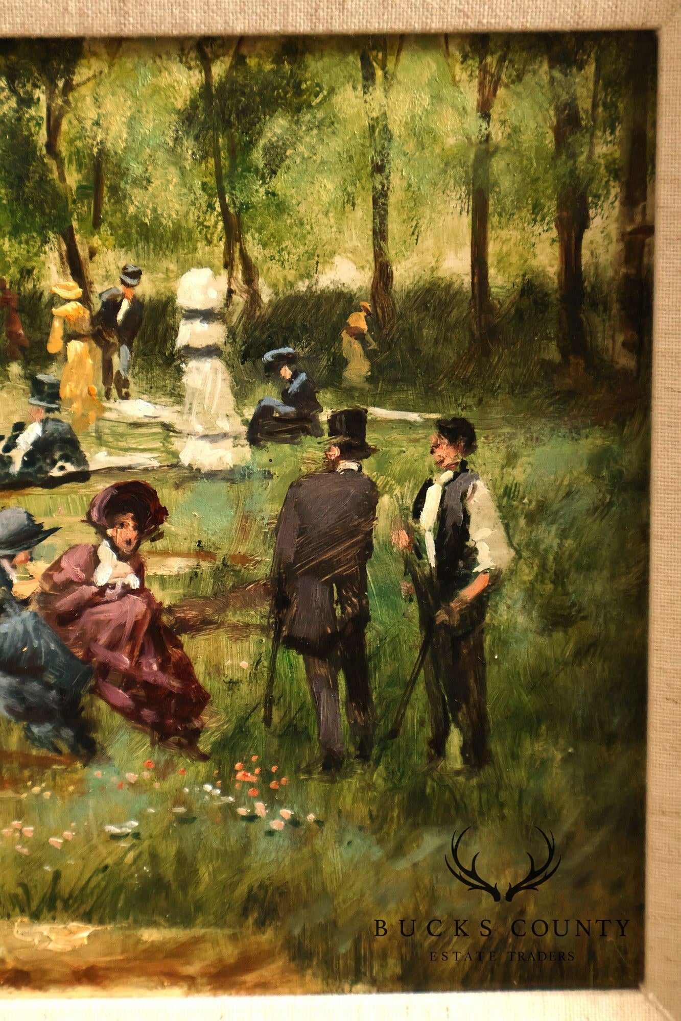 Francesco Tammaro Oil Painting, 'In the Countryside'