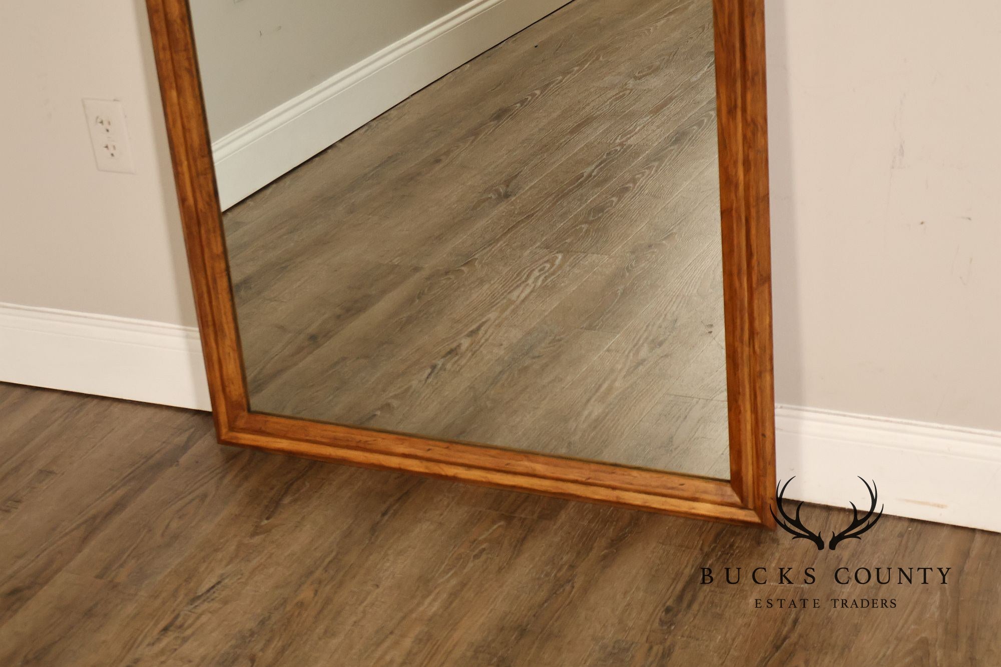 Drexel Heritage Vintage 'Woodbriar' Rectangular Wall Mirror