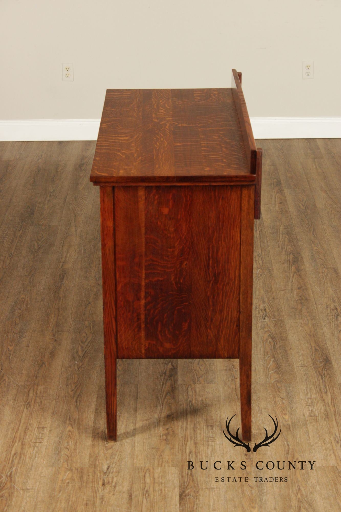 Leavens Furniture Antique Mission Oak Sideboard