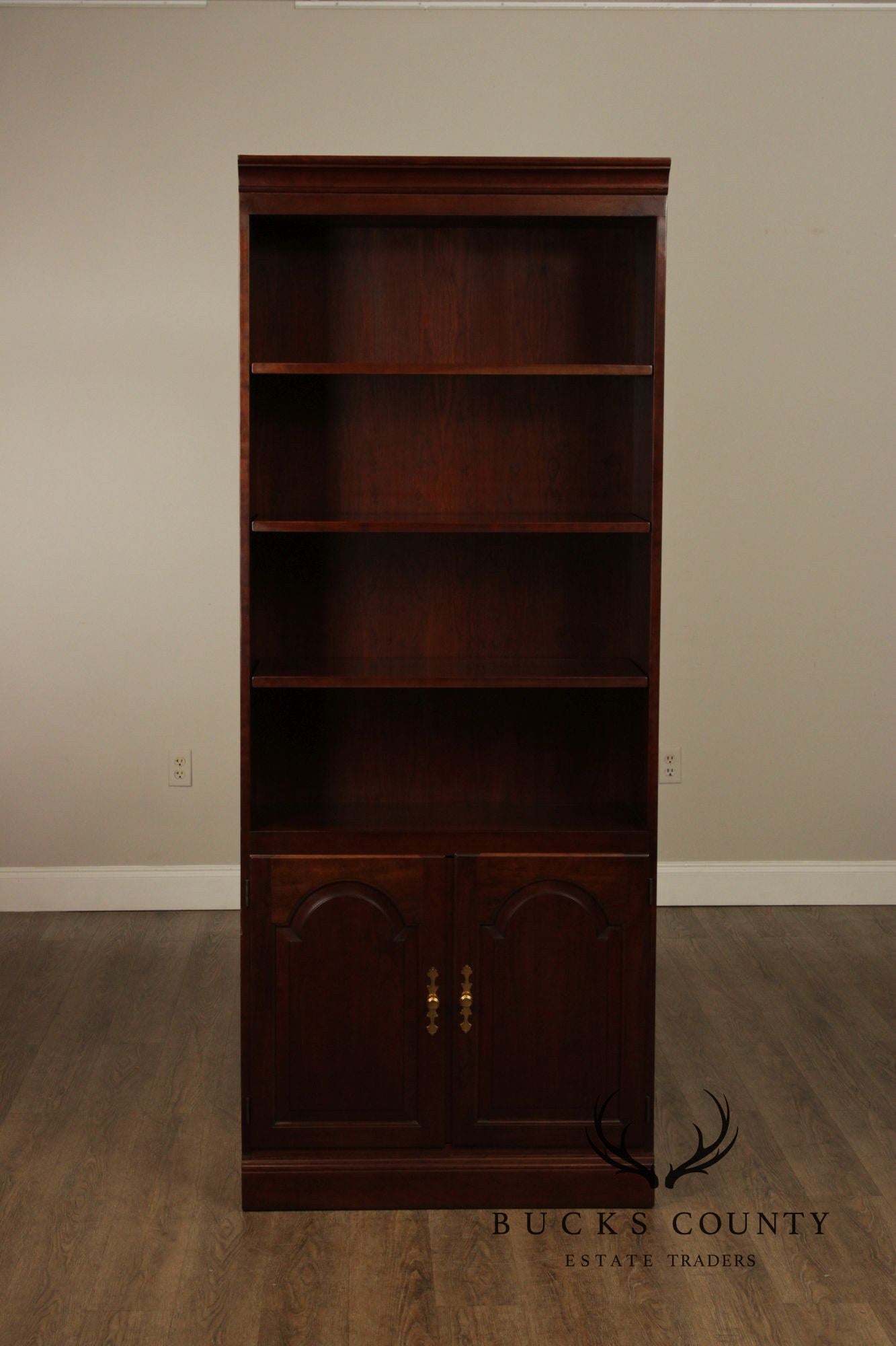 Stickley Traditional Tall Open Bookcase