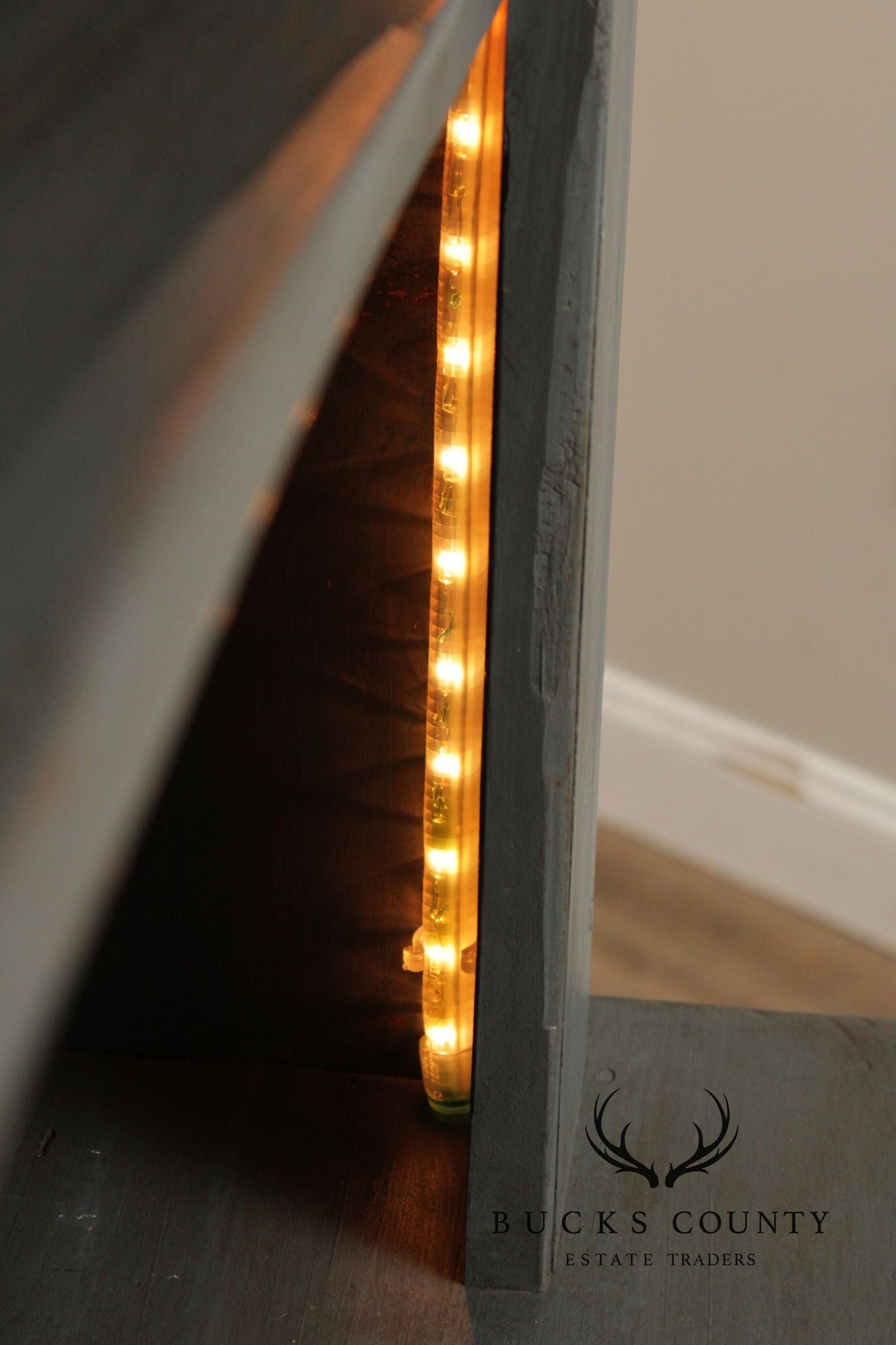 Benchmade Farmhouse Style Painted Hutch