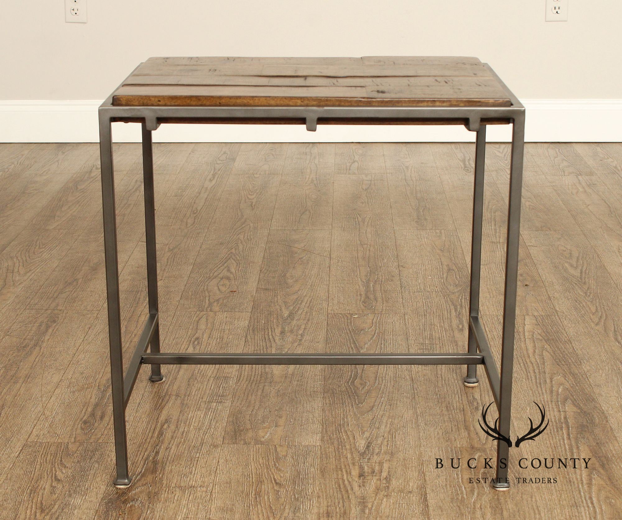 Industrial Style 'Simien' Iron End Table