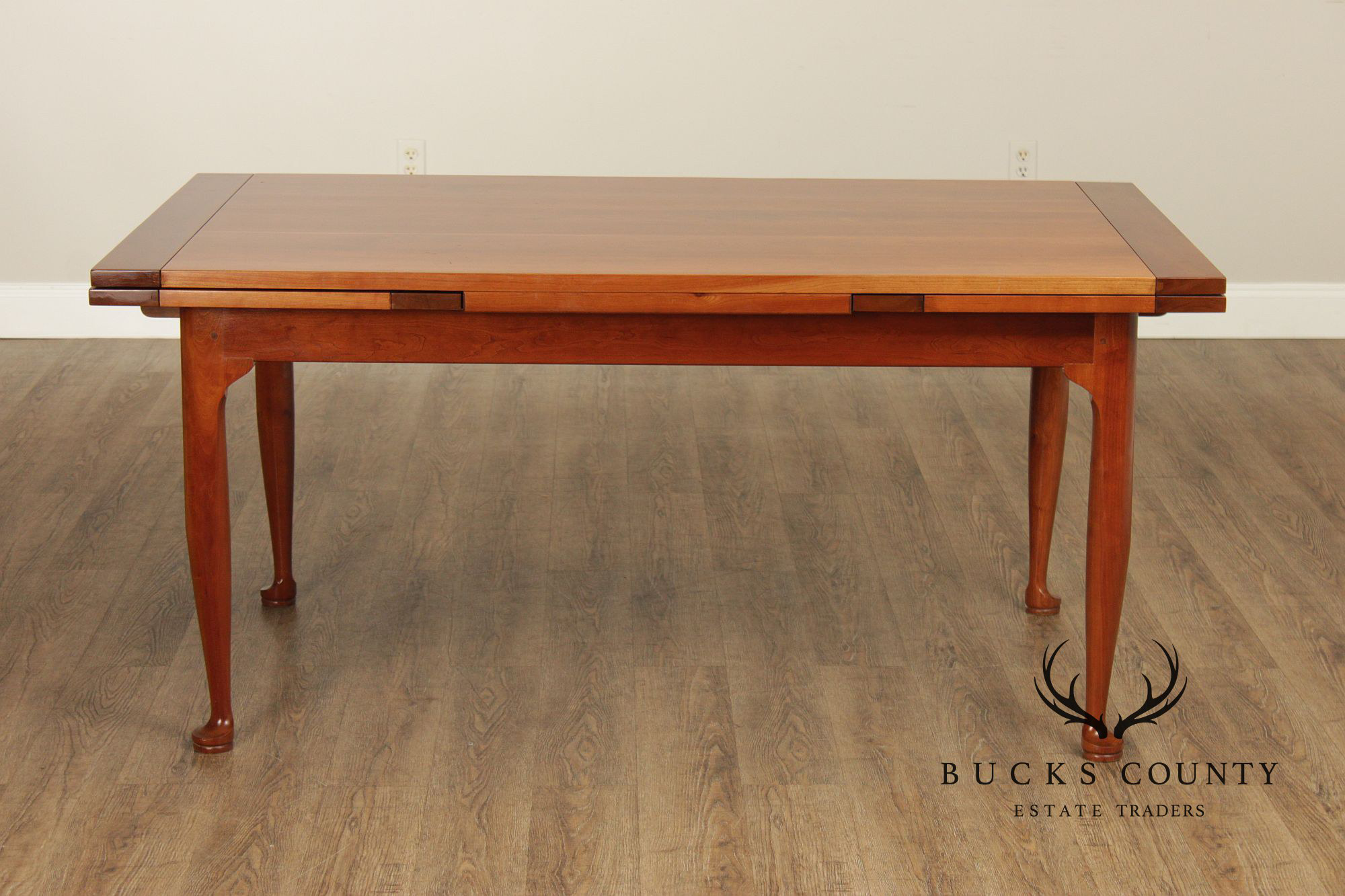 Stickley Cherry Valley Draw-Leaf Dining Table