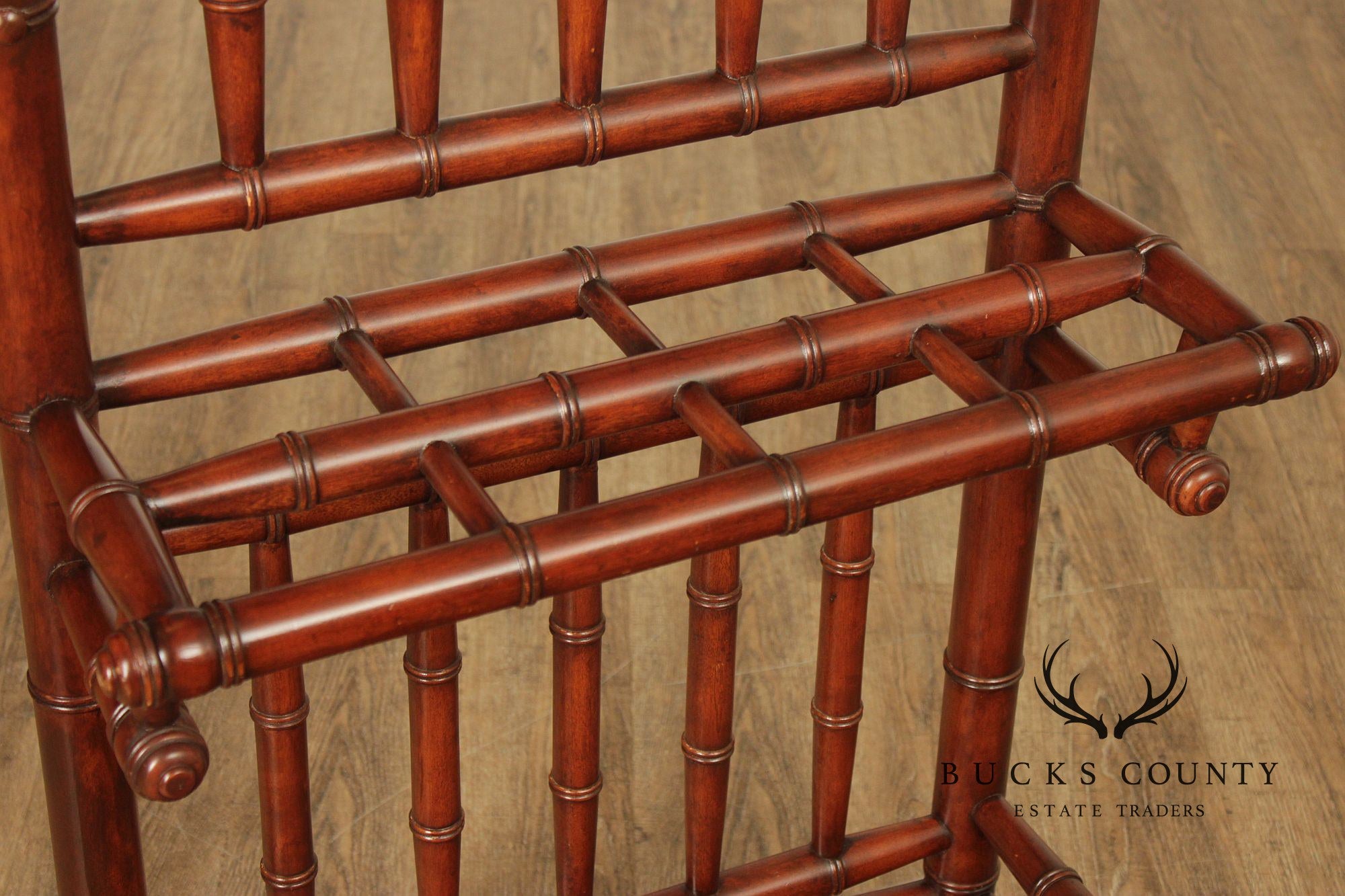 Aesthetic Movement Style Faux Bamboo Hall Tree