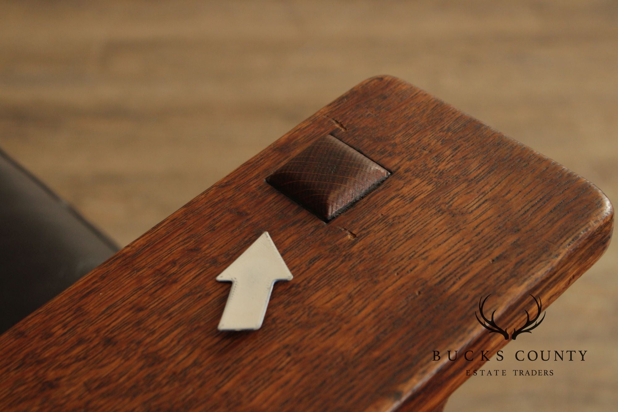 Antique L. & J.G. Stickley Mission Oak Morris Rocker