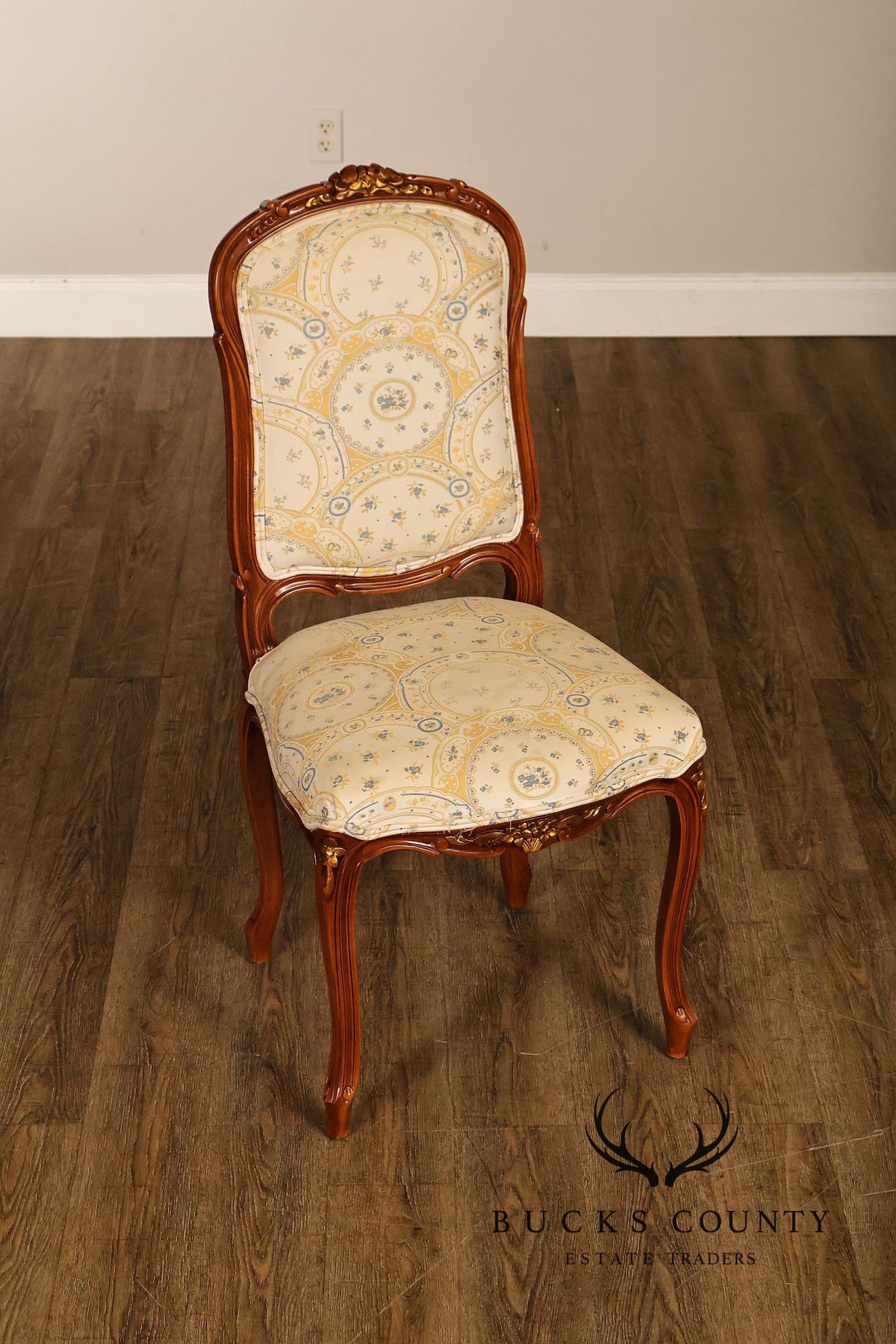French Louis XV Style Set of Six Dining Chairs