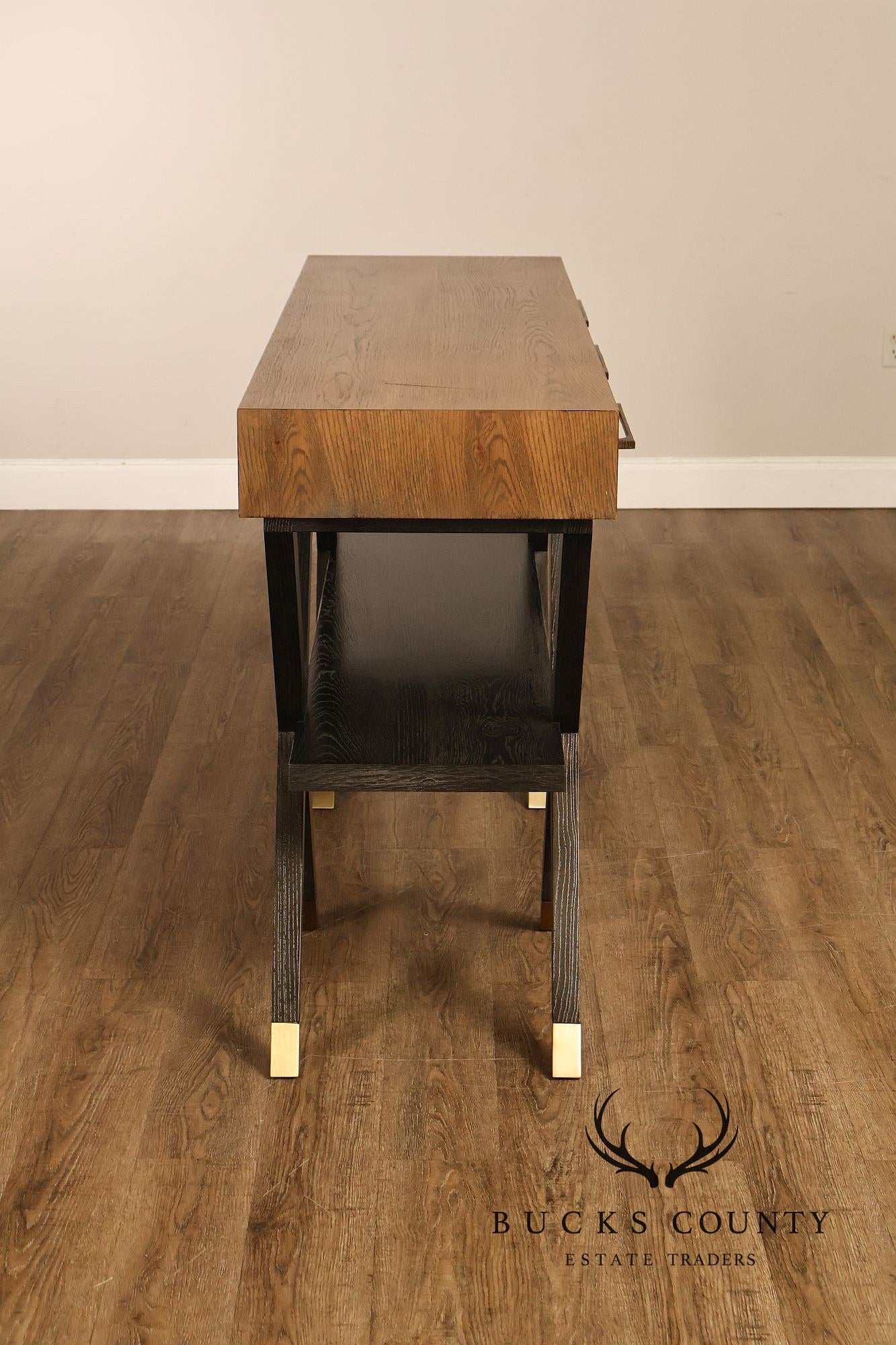 Hickory White Modern Console Table