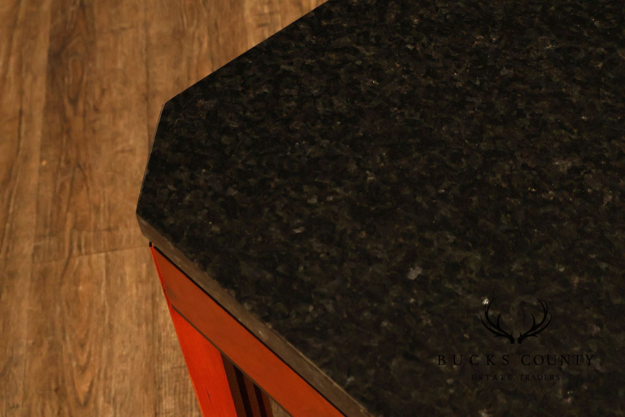 Stickley 21st Century Collection Granite Top Cherry End Table