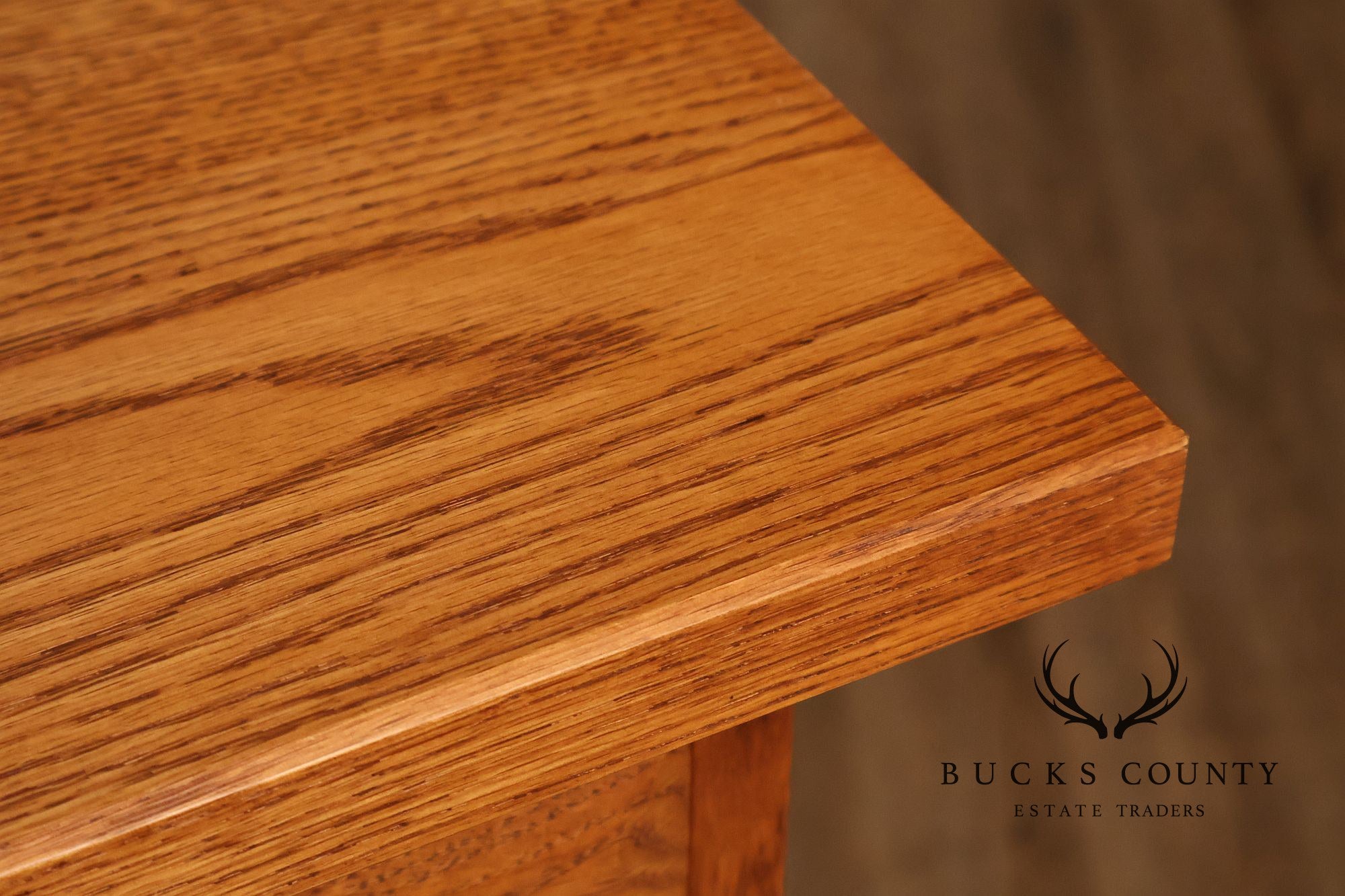 Hunt Country Furniture Oak Five Drawer High Chest