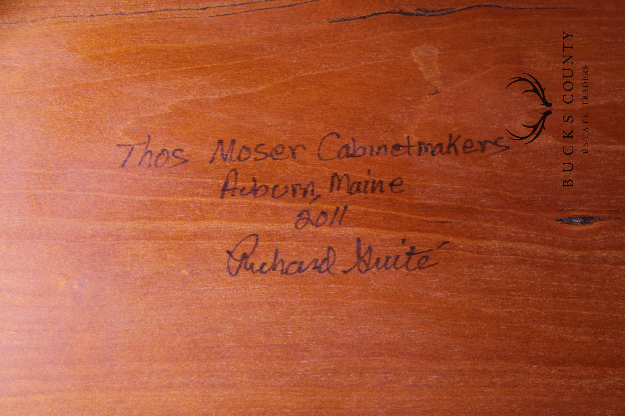 Thomas Moser Cherry Edo Trestle Dining Table