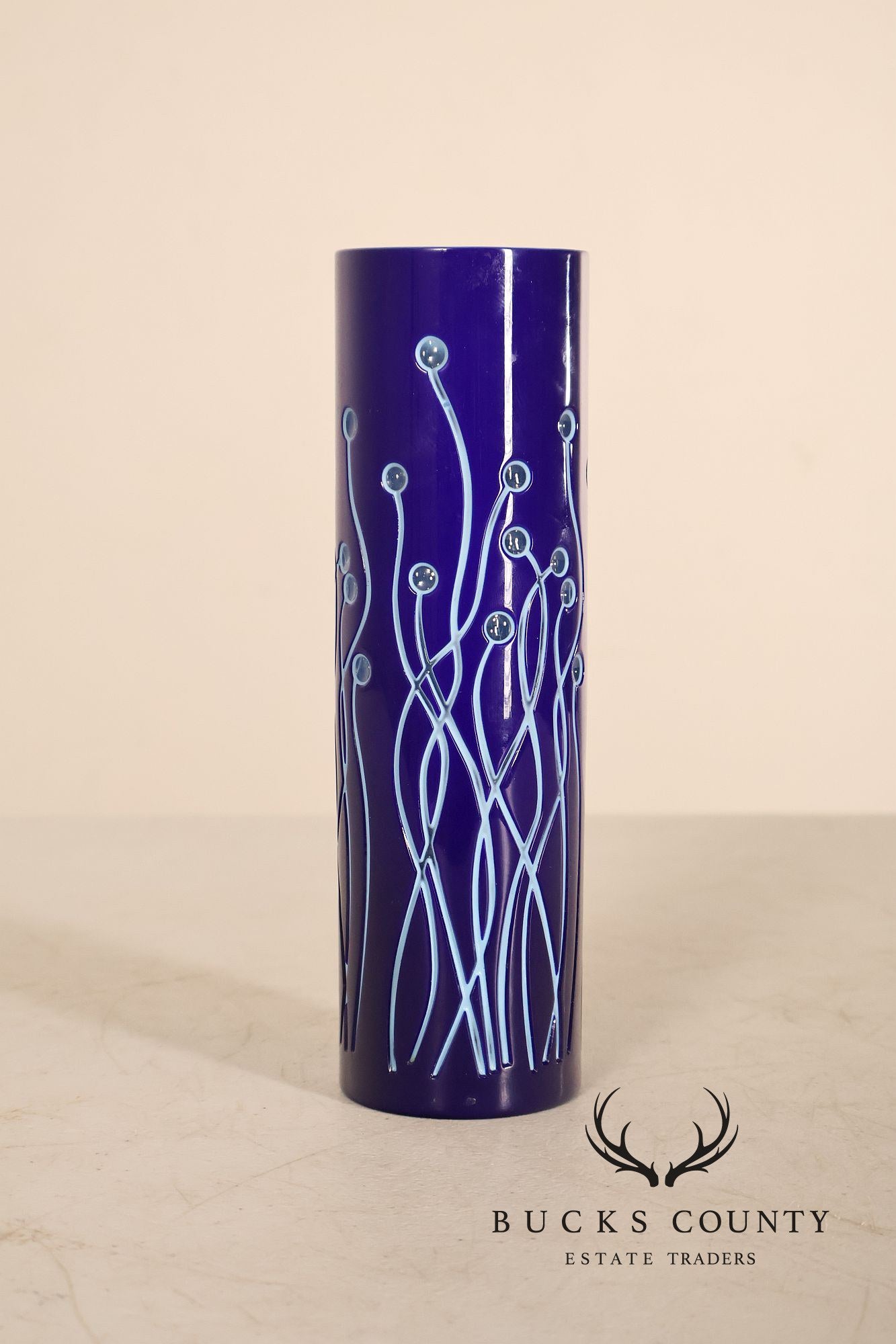 Wedgwood 'Neptune' Blue Vase