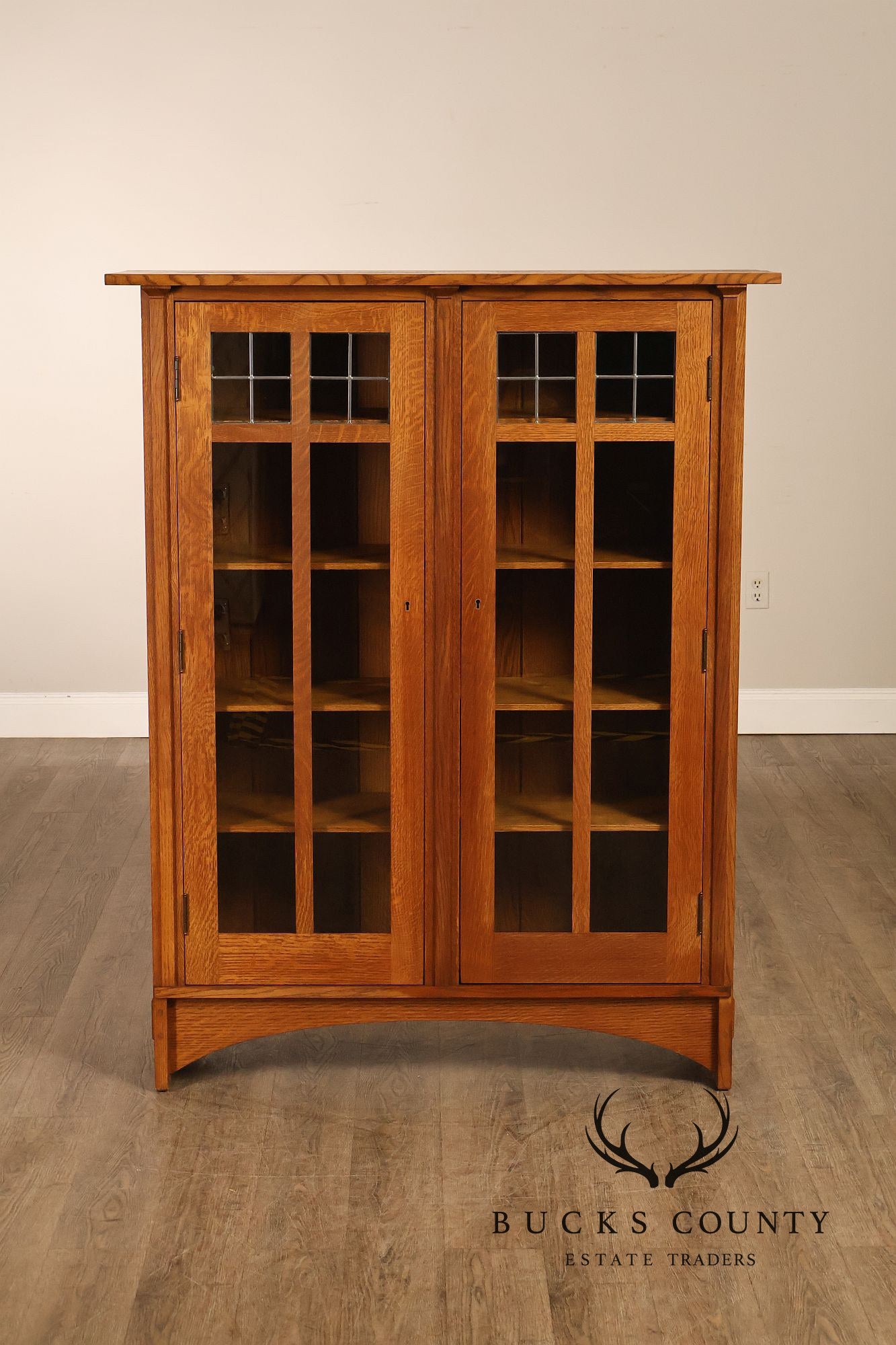 Stickley Mission Collection Harvey Ellis Oak Bookcase