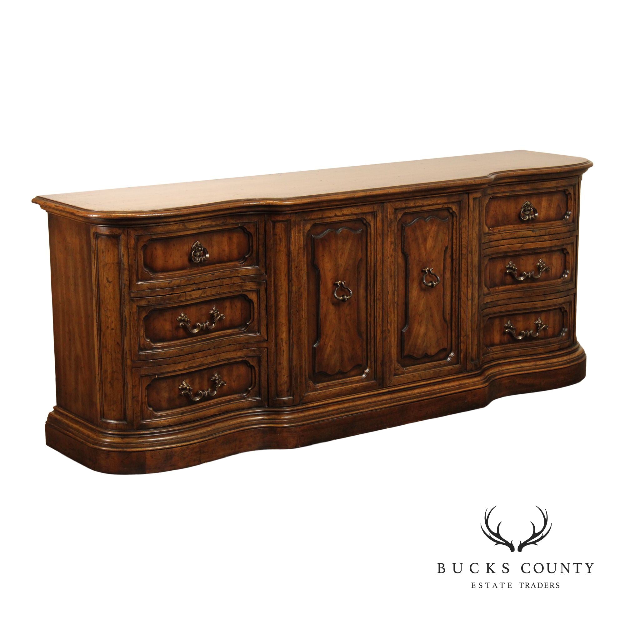 Heritage Grand Tour Collection Vintage Walnut Dresser