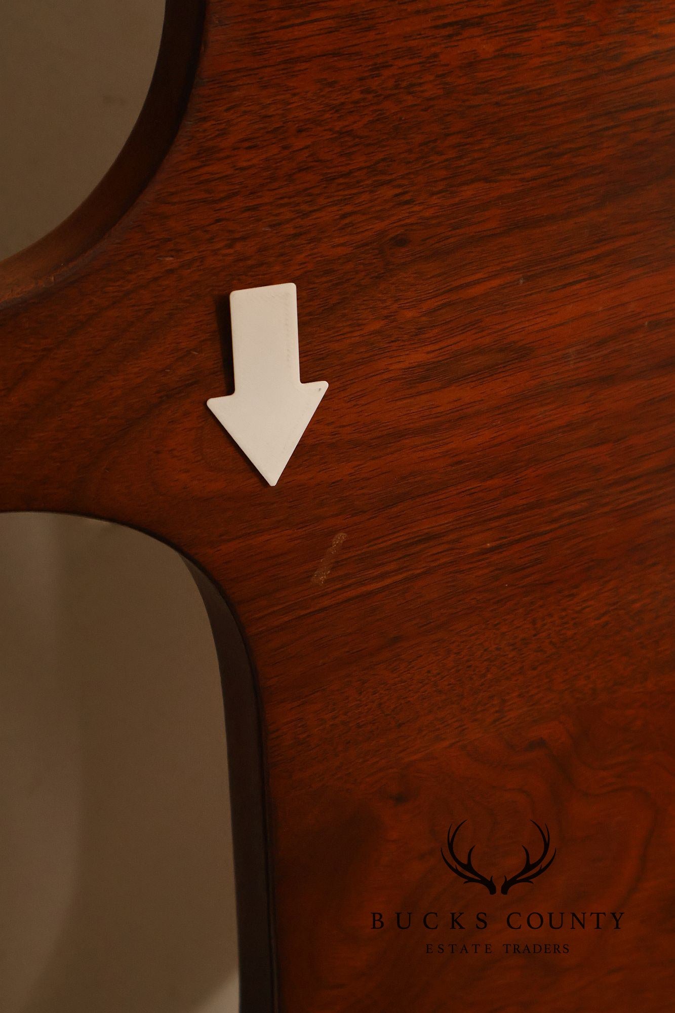 E.A. Clore & Sons Custom Walnut Queen Cannonball Bed