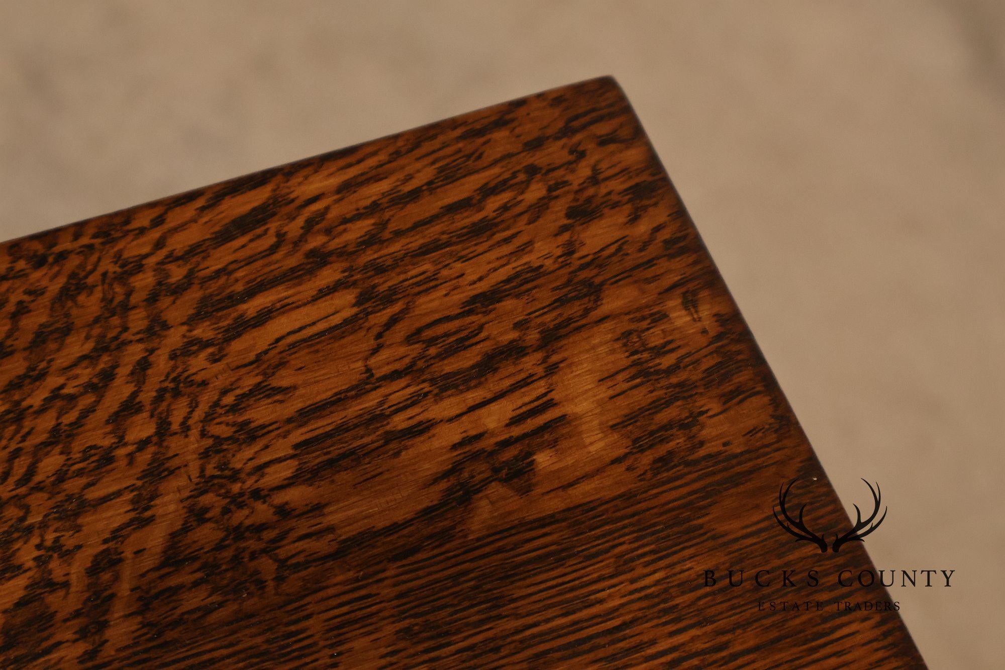 Stickley Mission Collection Oak Spindle Library Desk